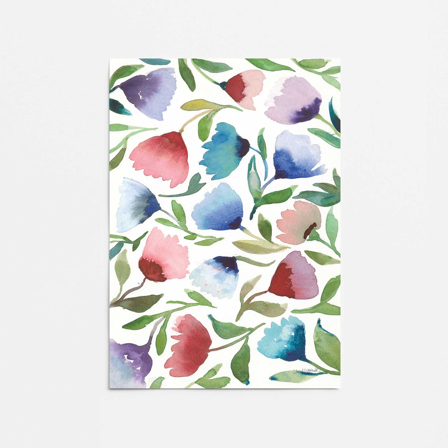 [Color:Rolled Print], Picture of close up of art