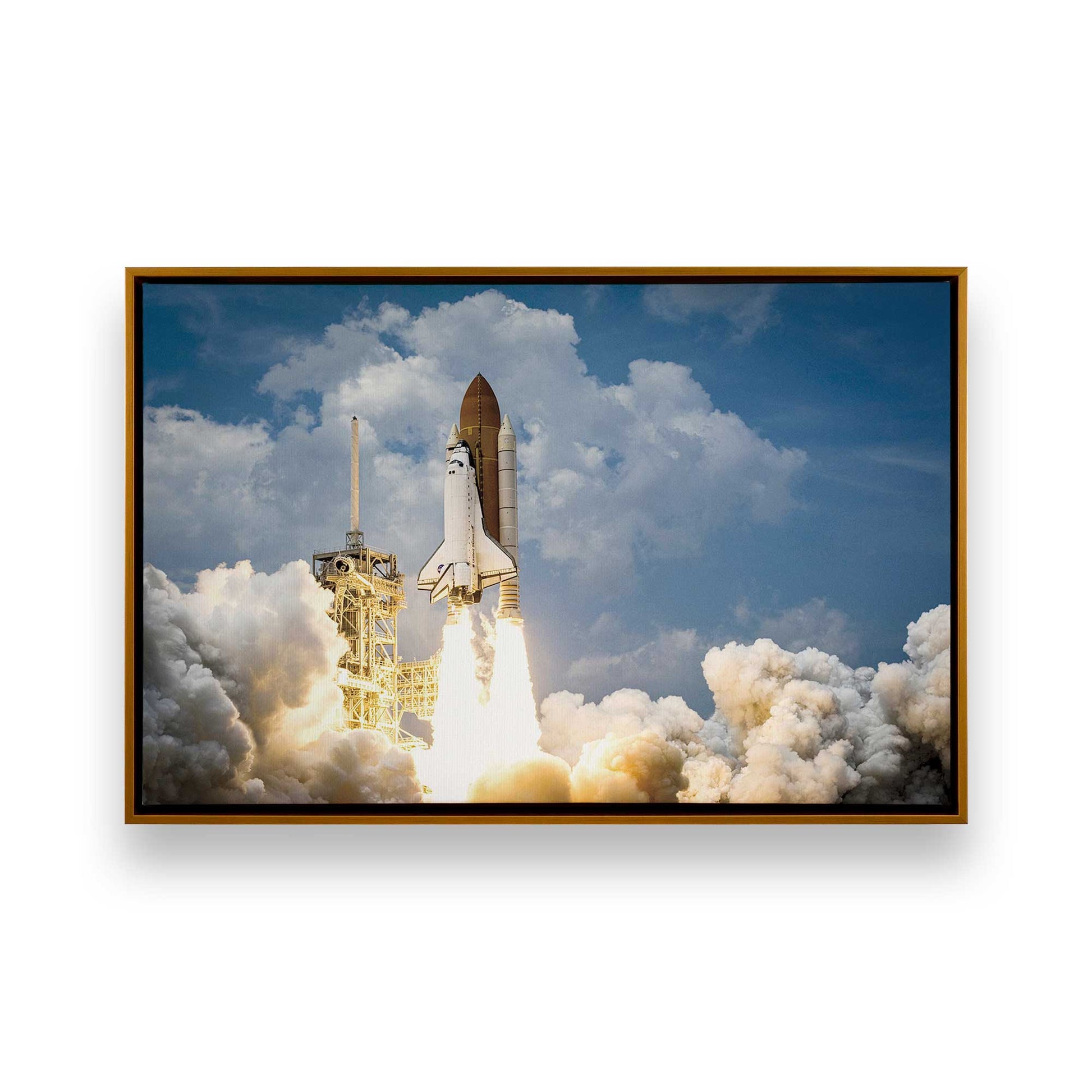 [Color:Polished Gold], Picture of art in a Polished Gold frame