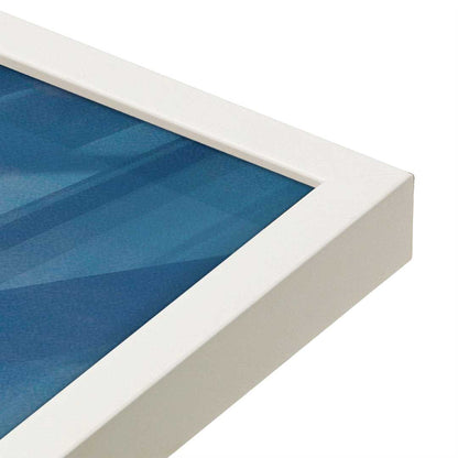 [Color:Opaque White], Picture of art in a Opaque White frame at an angle