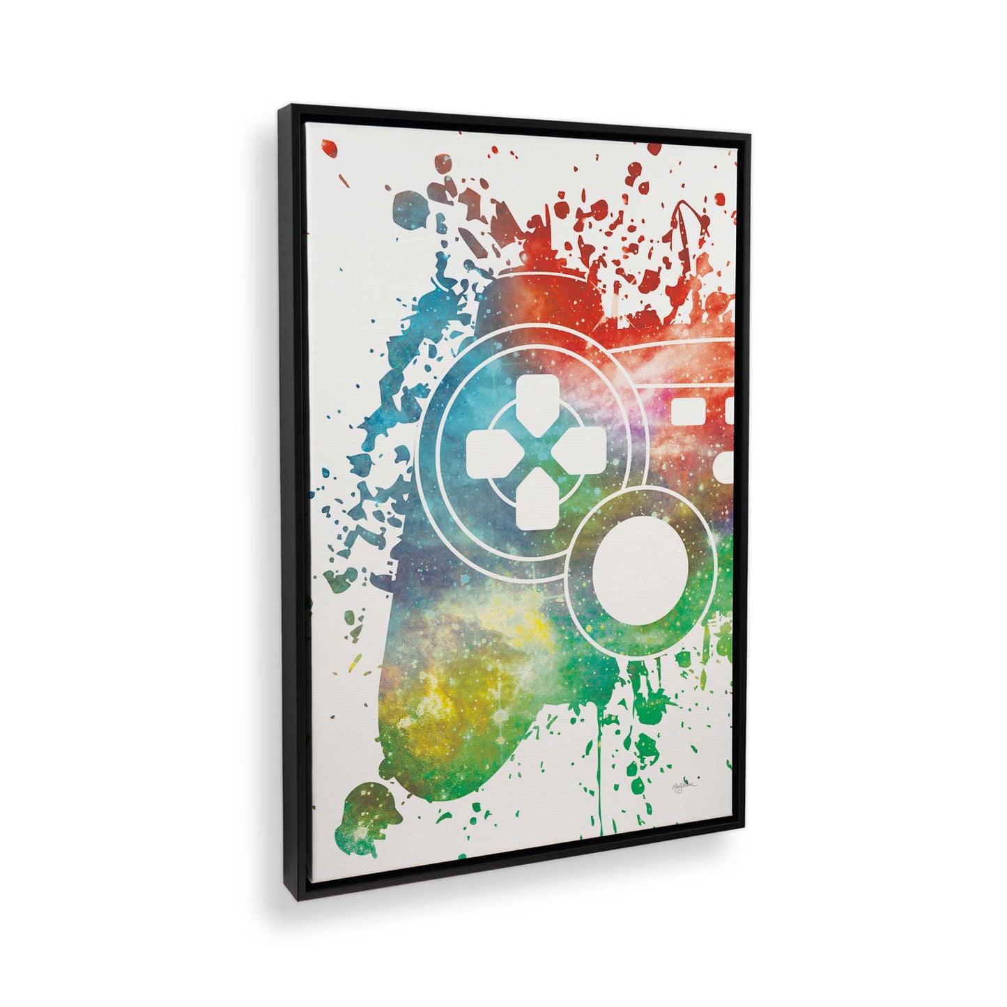 [Color:Satin Black], Picture of the corner of the art