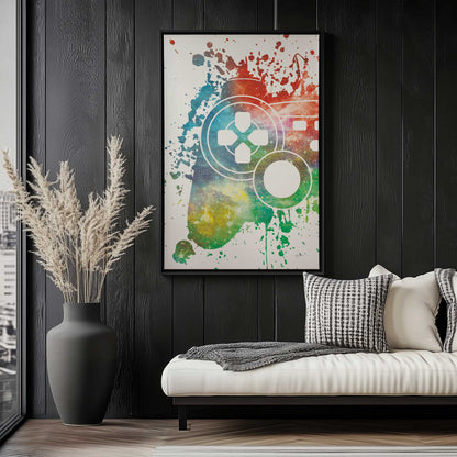 Picture of art in a room