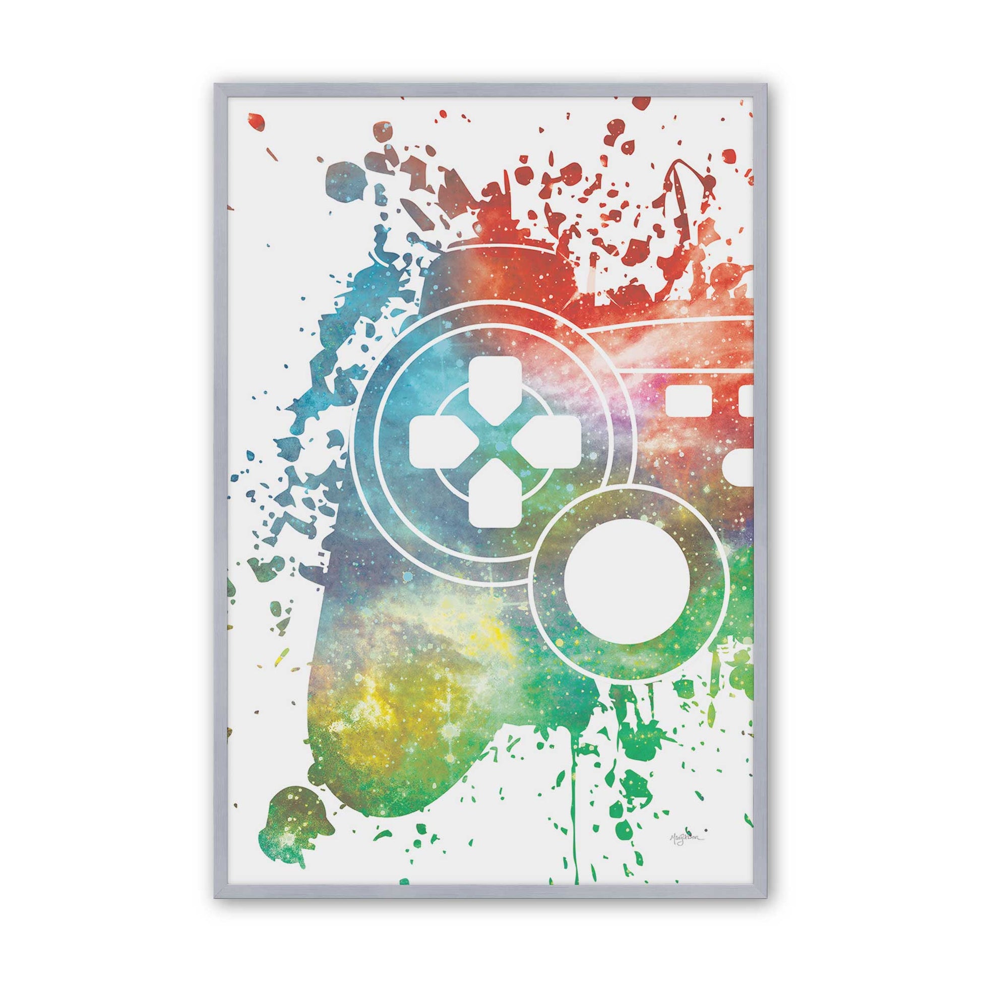 [Color:Polished Chrome], Picture of art in a Polished Chrome frame