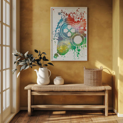 Picture of art in a room