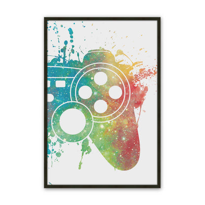 [Color:Satin Black], Picture of art in a Satin Black frame