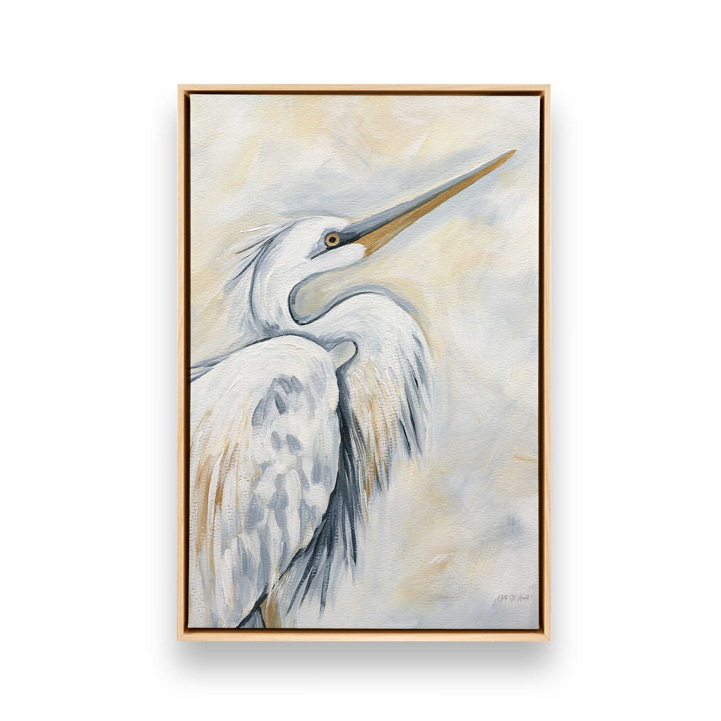 [Color:American Maple], Picture of art in a American Maple frame
