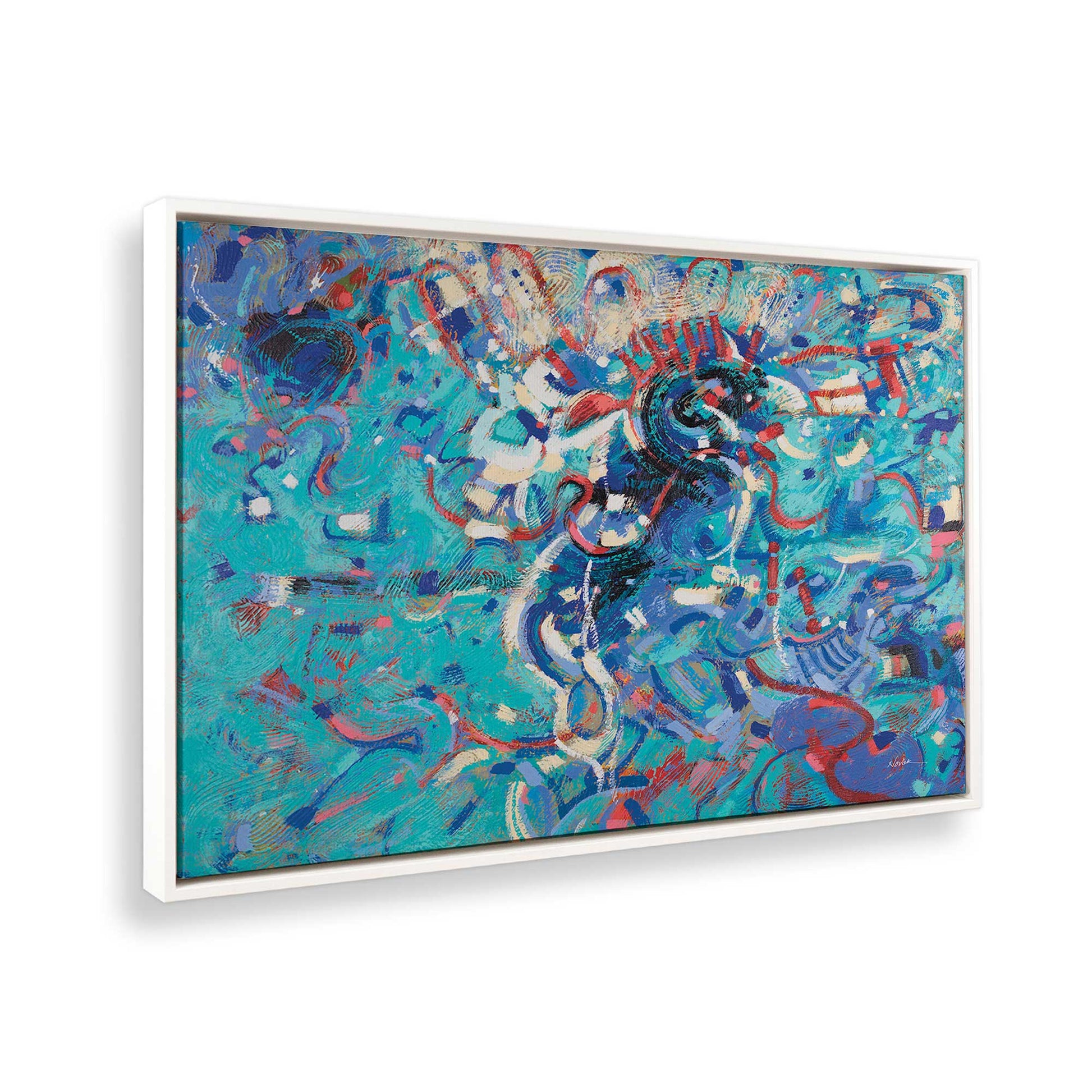 [Color:Opaque White], Picture of the corner of the art