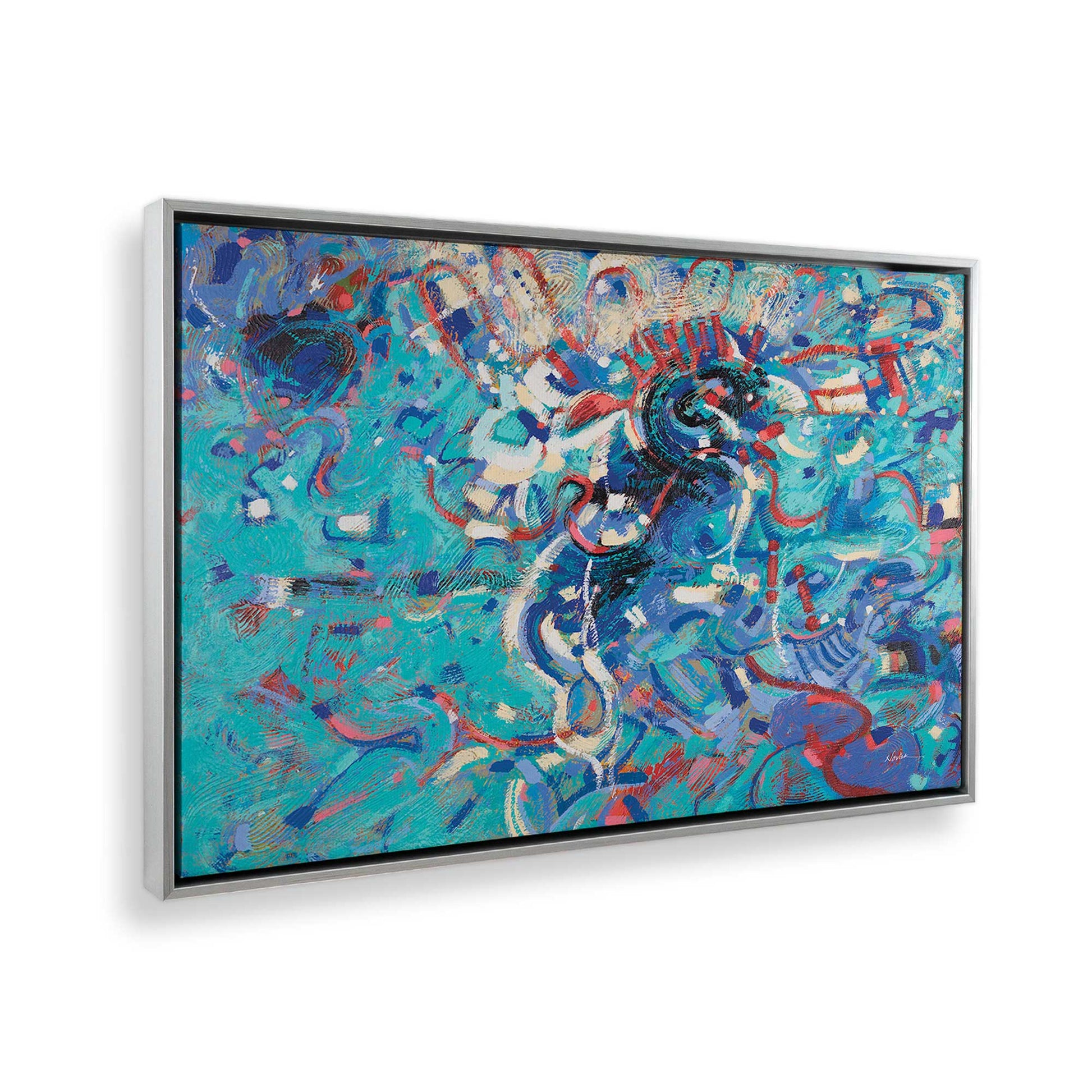 [Color:Polished Chrome], Picture of the corner of the art