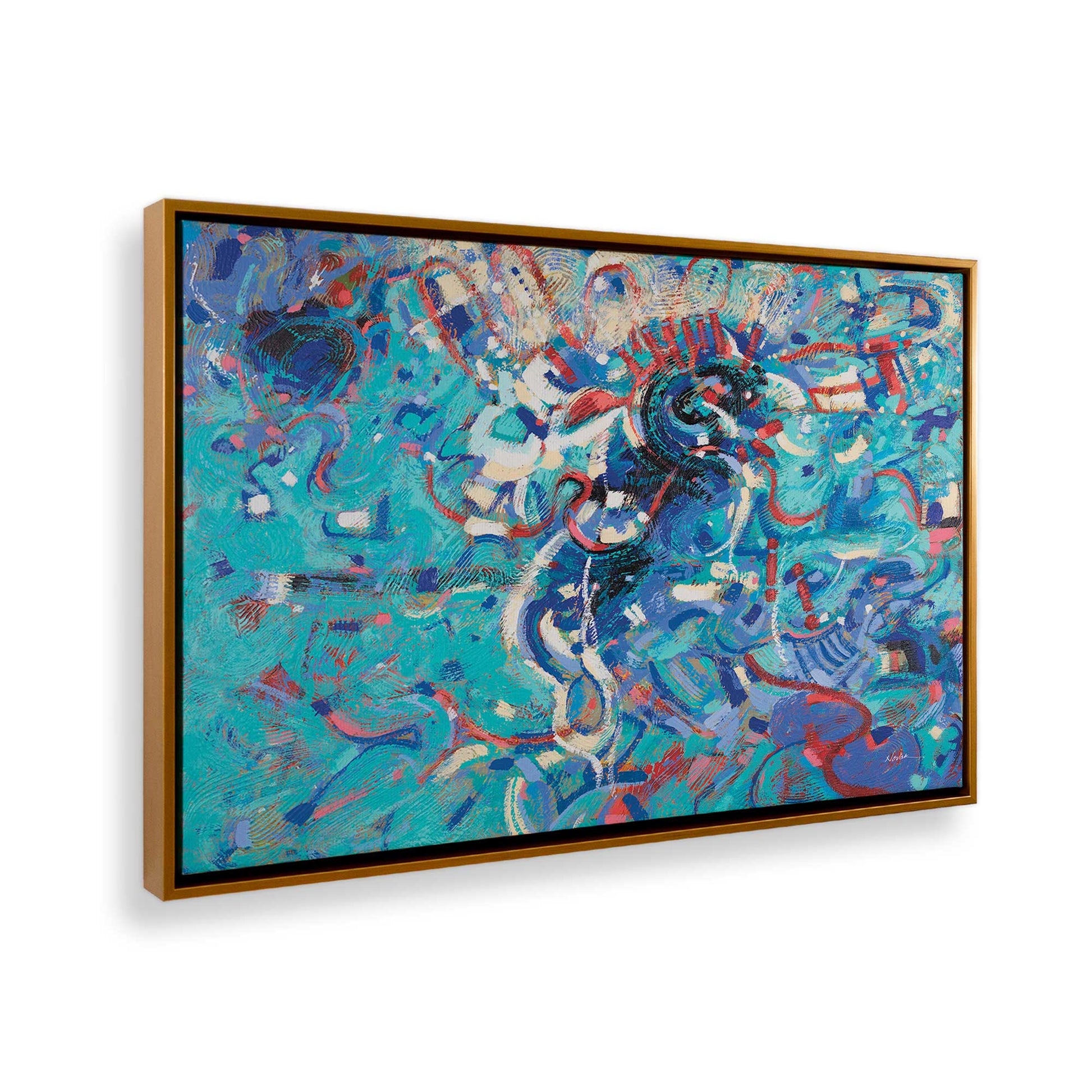 [Color:Polished Gold], Picture of the corner of the art