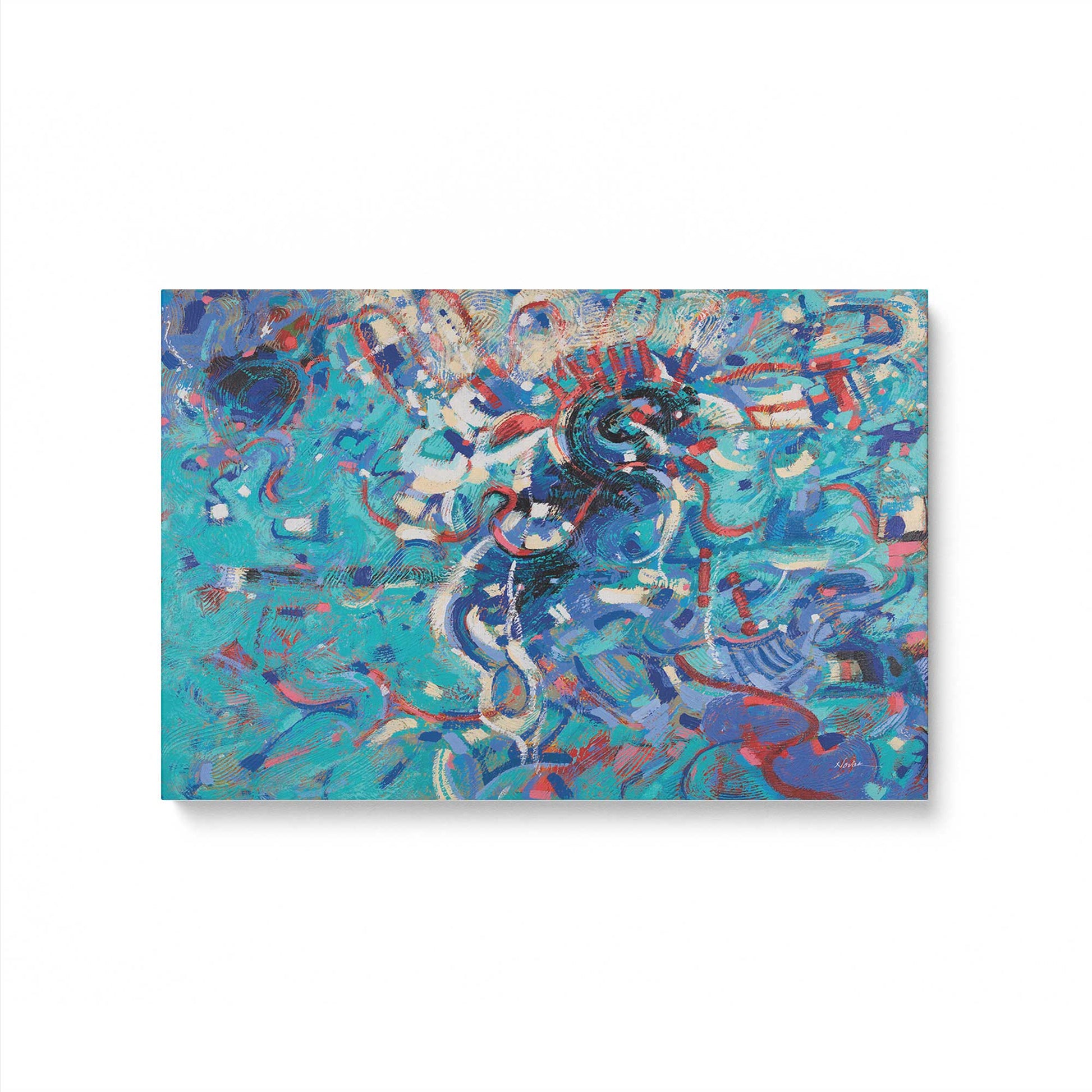 [Color:Stretched Canvas], Picture of art