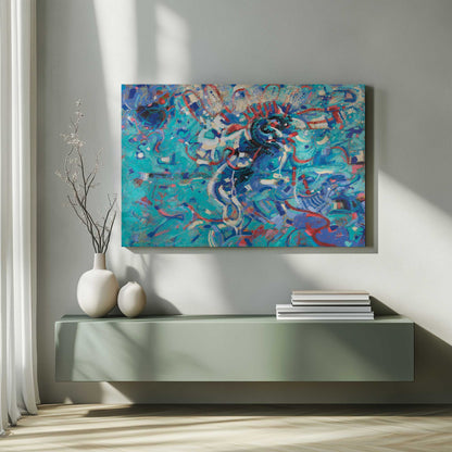 Picture of art in a room