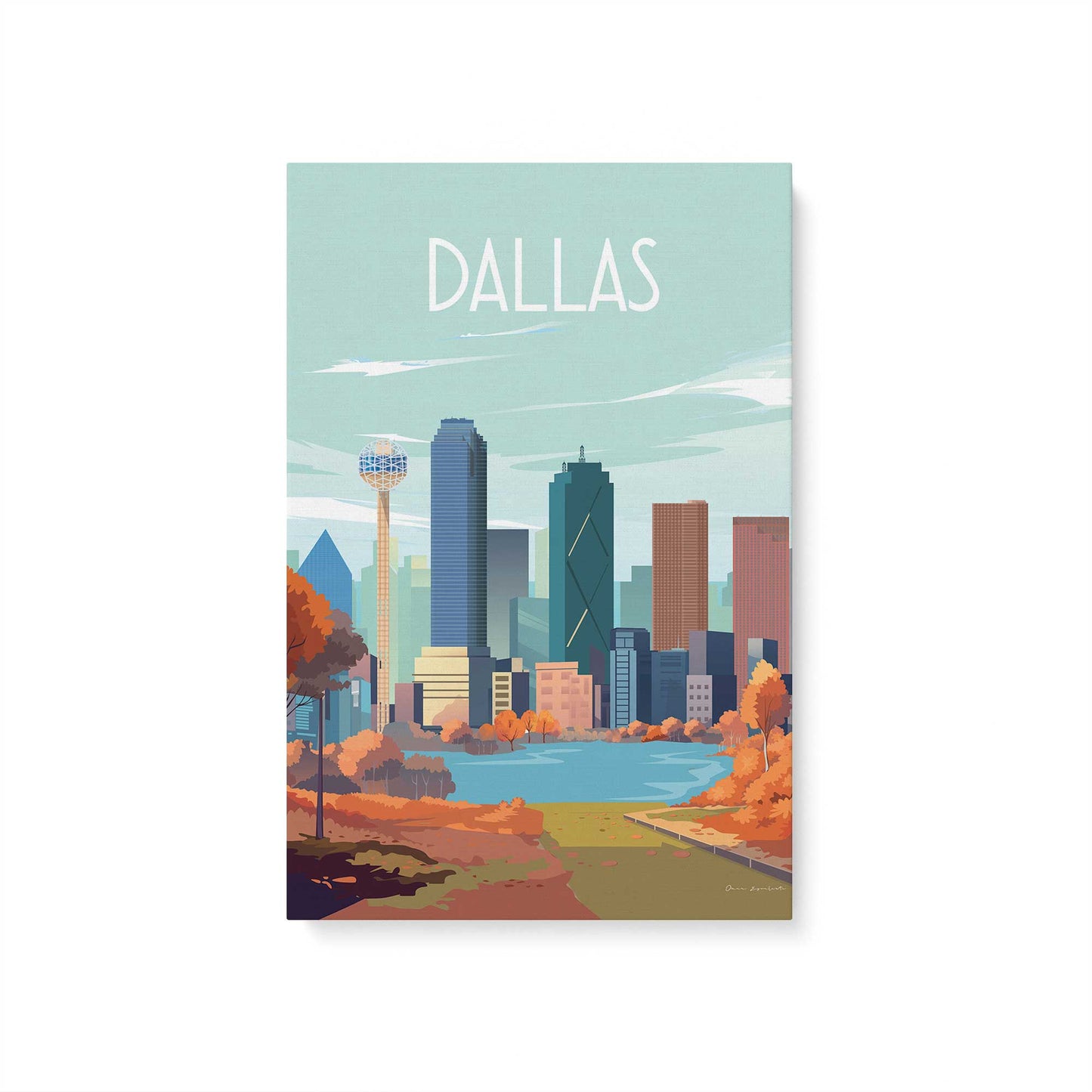 [Color:Stretched Canvas], Picture of art