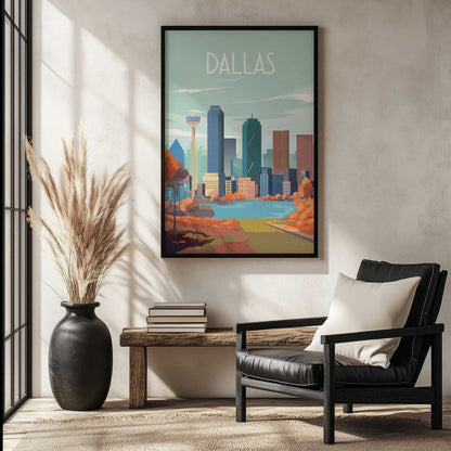 Picture of art in a room