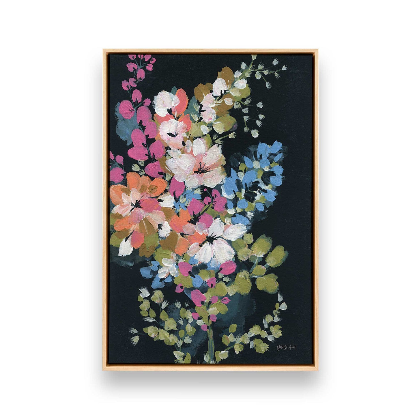 [Color:American Maple], Picture of art in a American Maple frame