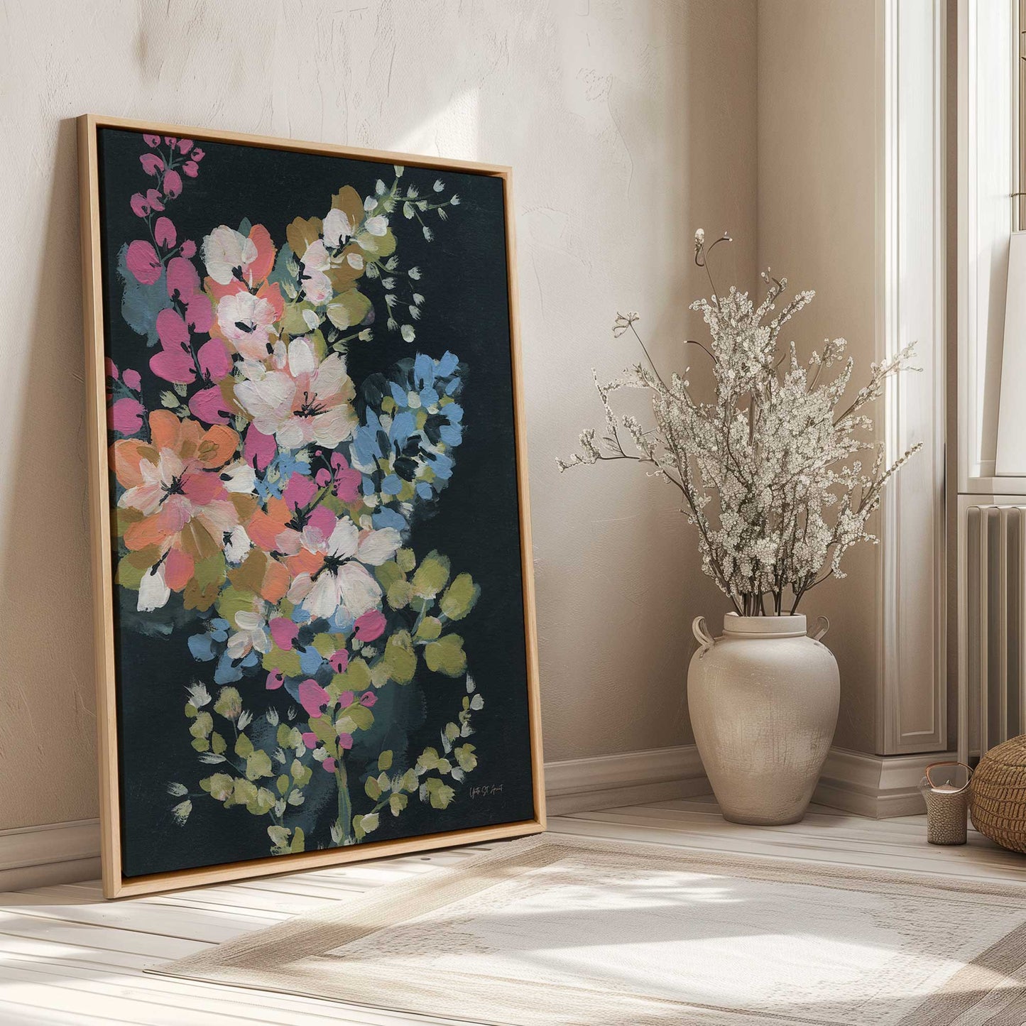 Picture of art in a room