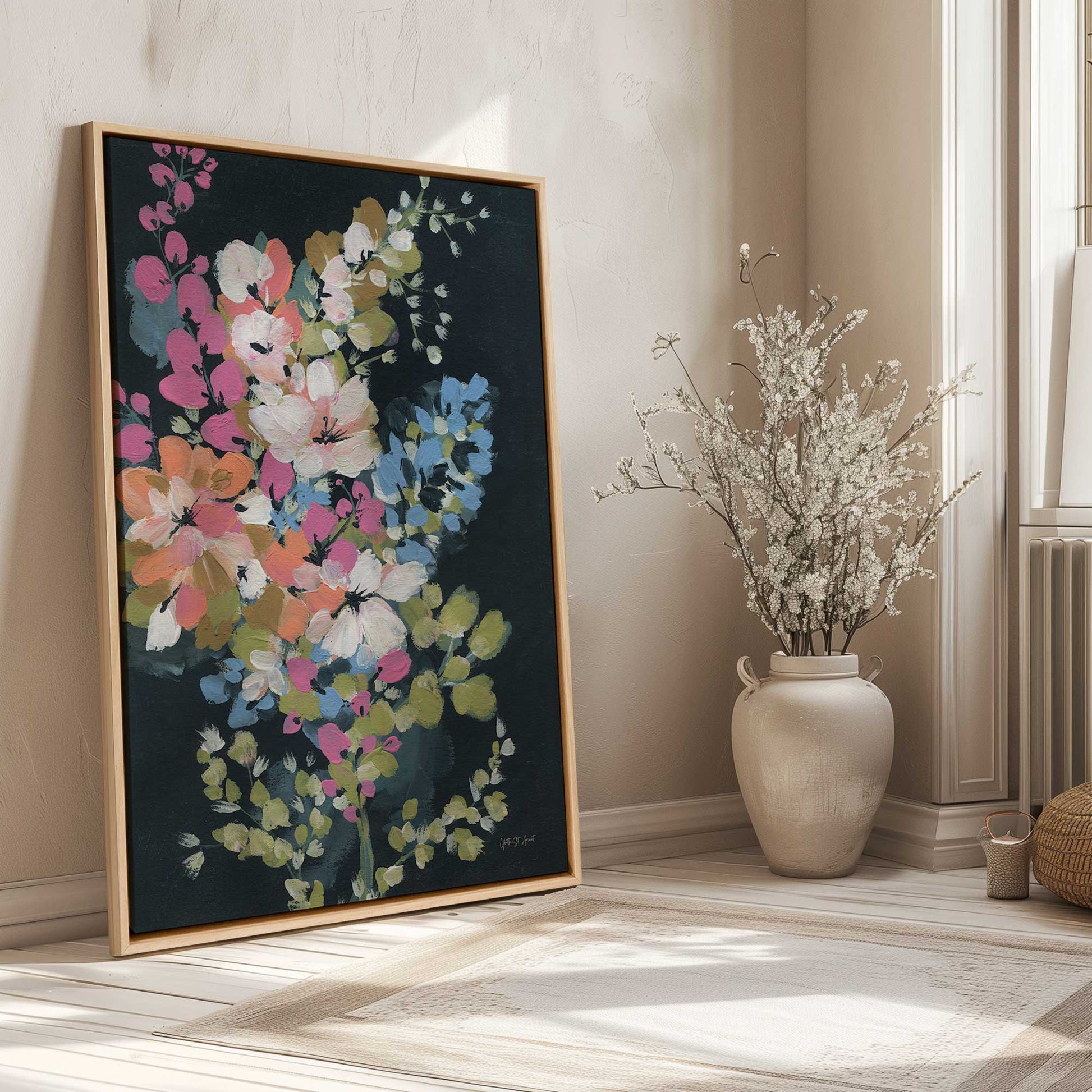 Picture of art in a room