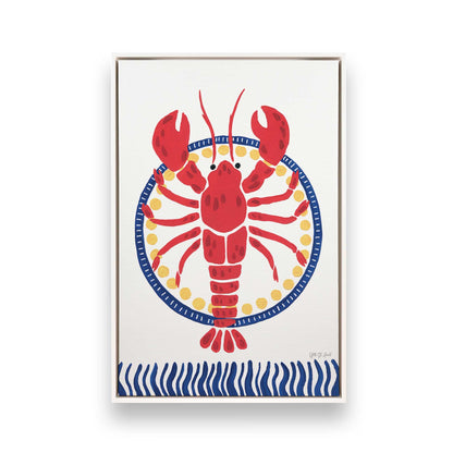 [Color:Opaque White], Picture of art in a White frame