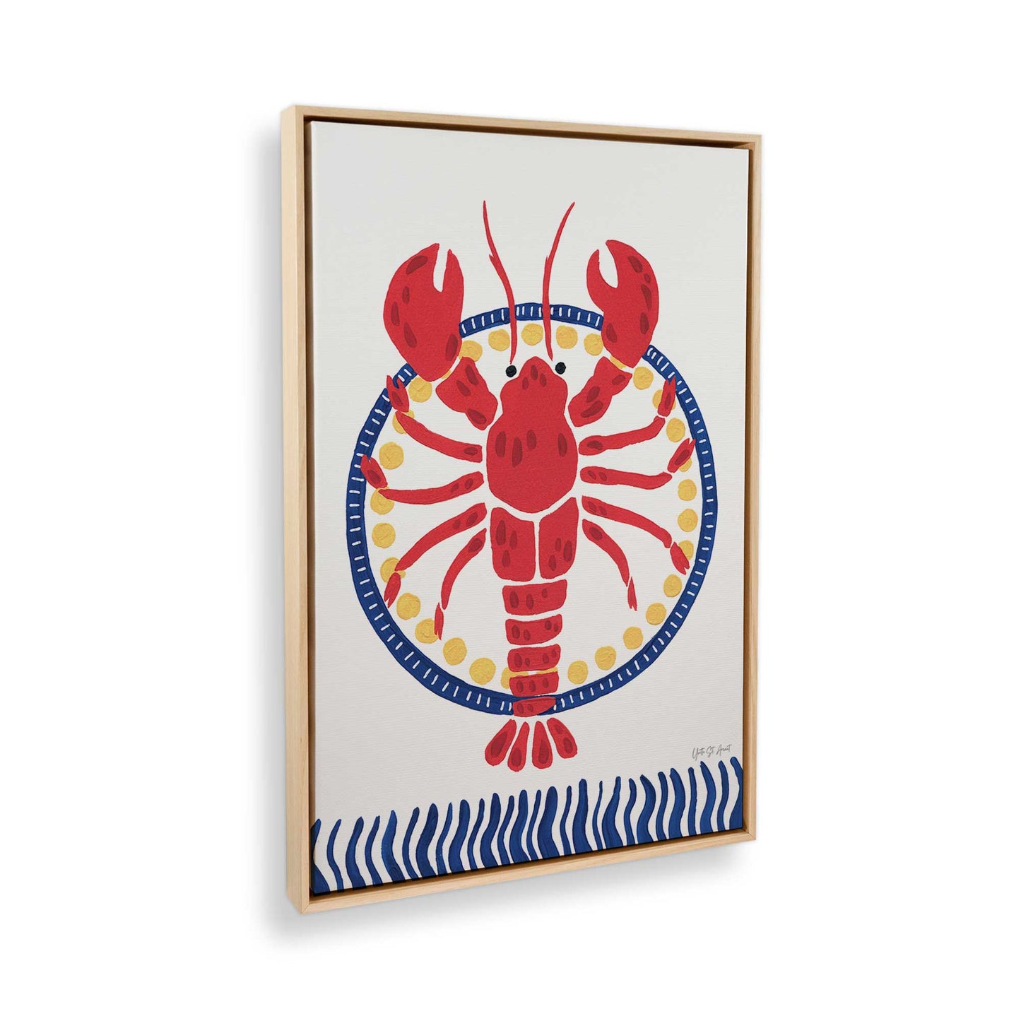 [Color:American Maple], Picture of the corner of the art