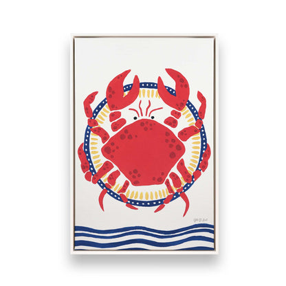 [Color:Opaque White], Picture of art in a White frame