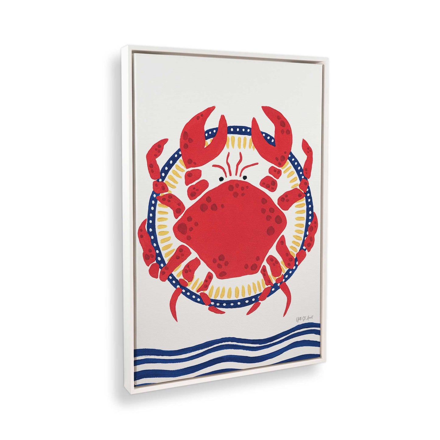 [Color:Opaque White], Picture of the corner of the art