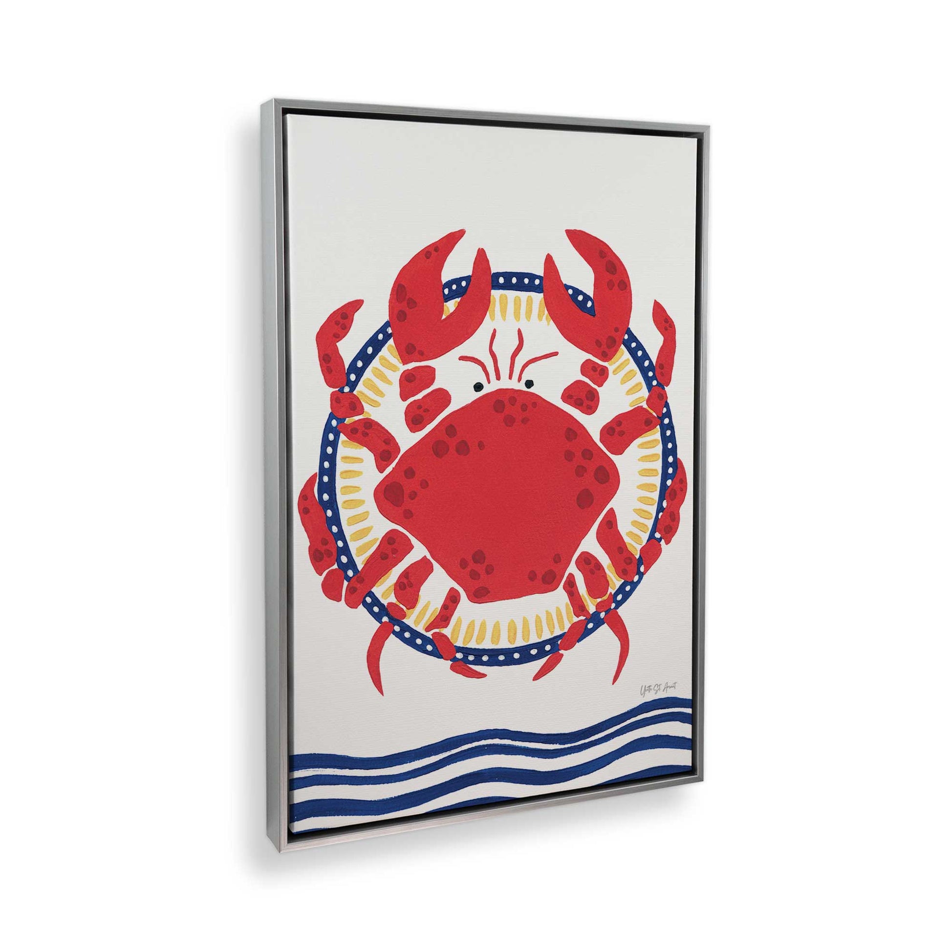 [Color:Polished Chrome], Picture of the corner of the art