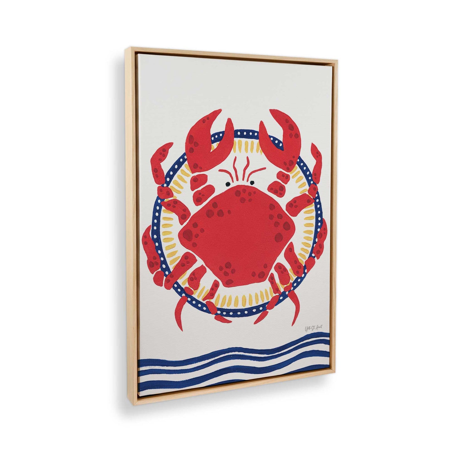 [Color:American Maple], Picture of the corner of the art