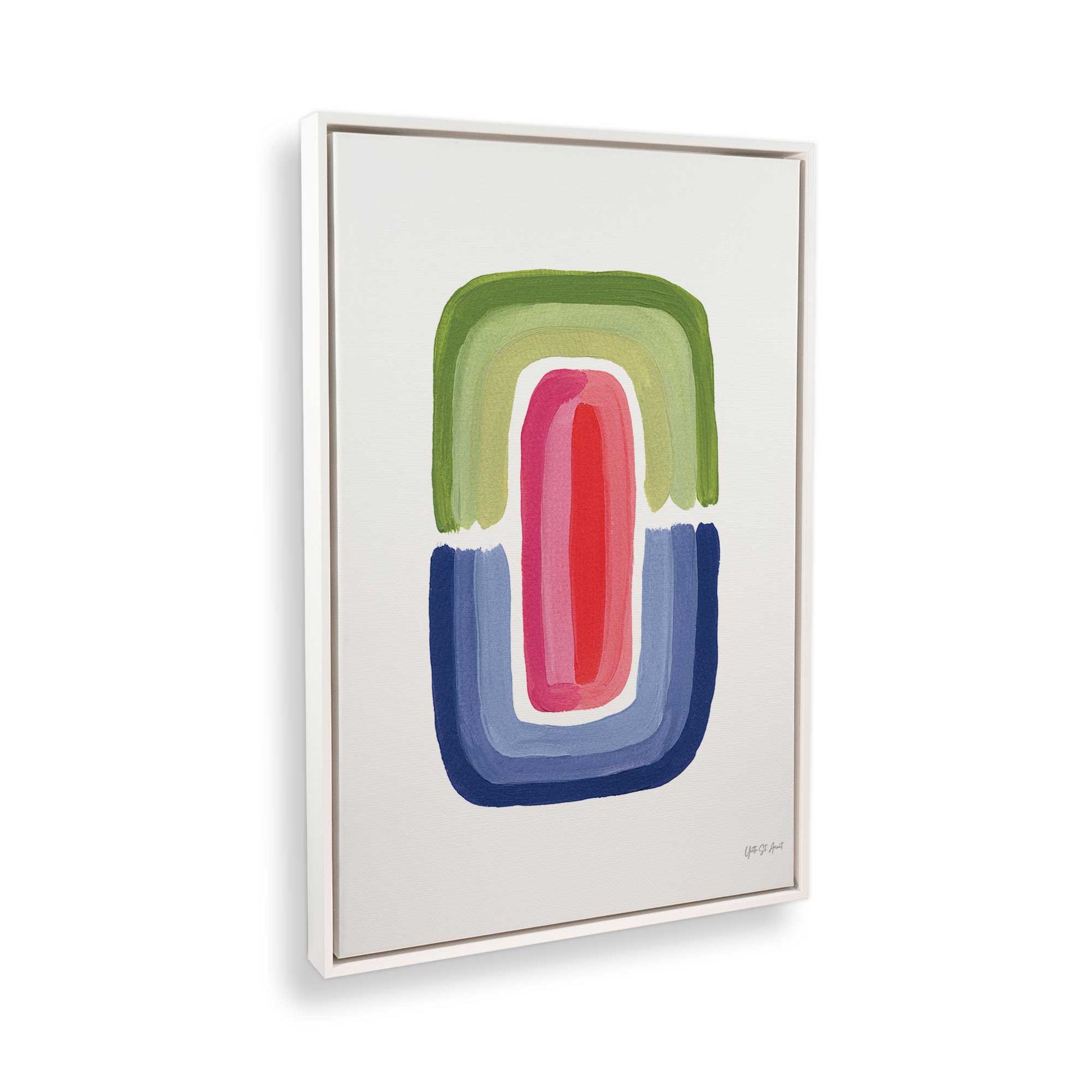 [Color:Opaque White], Picture of the corner of the art