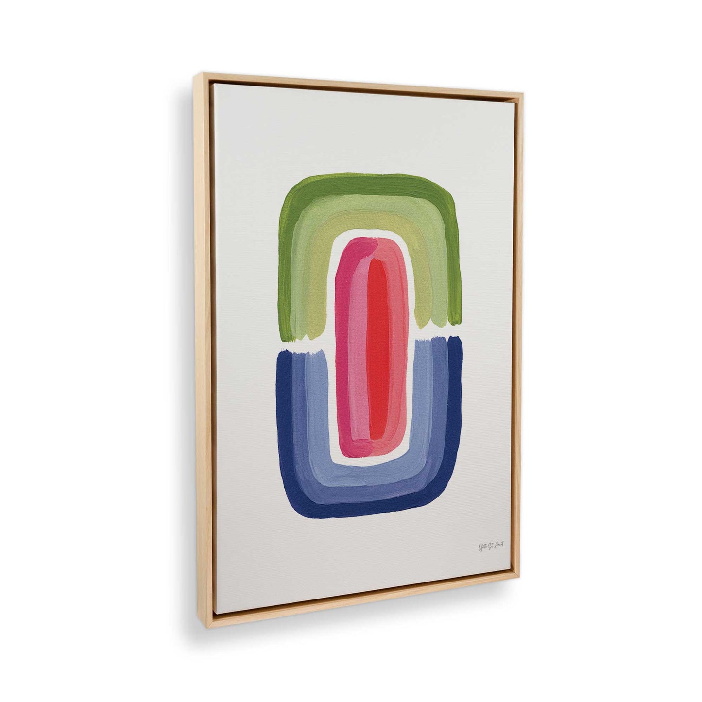[Color:American Maple], Picture of the corner of the art