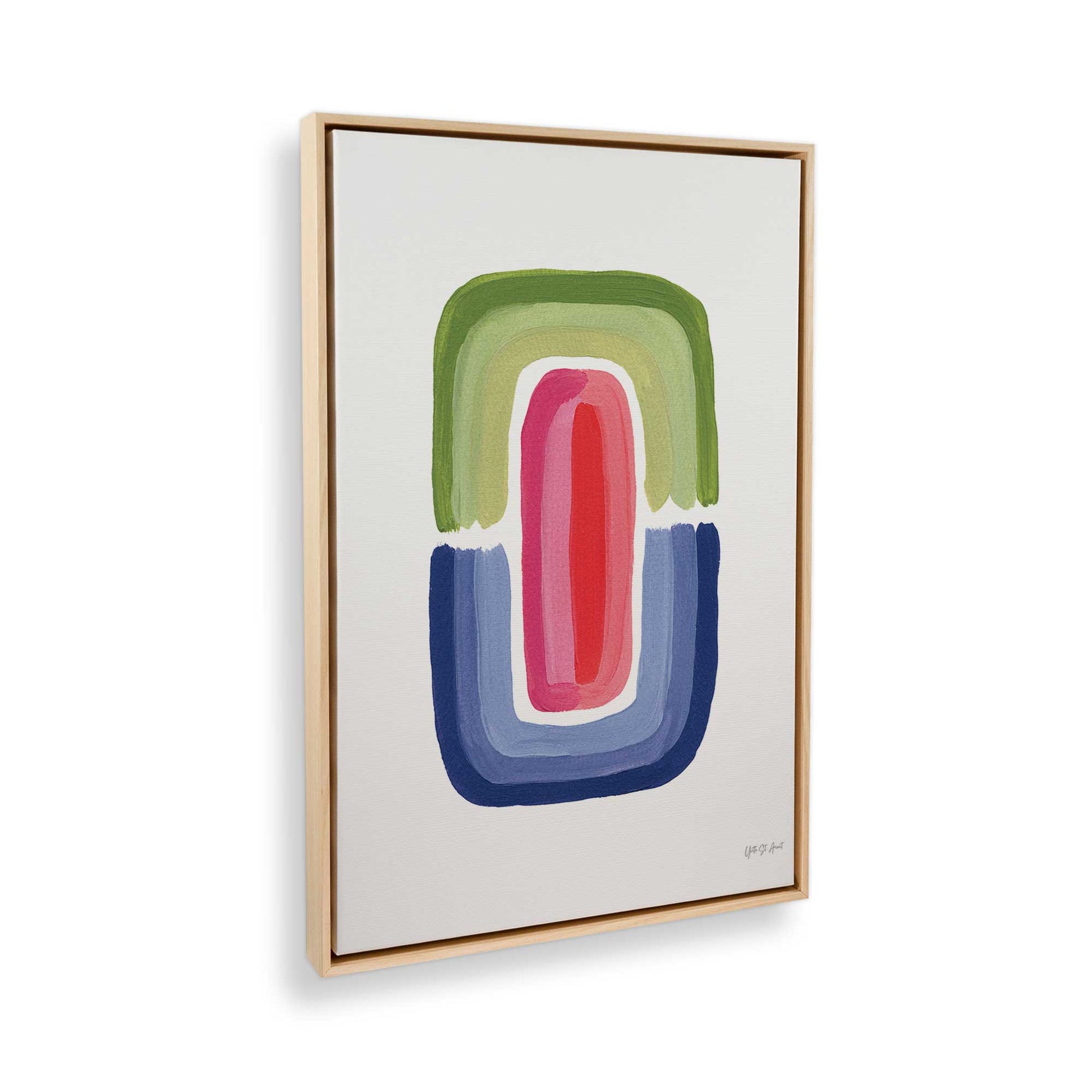 [Color:American Maple], Picture of the corner of the art