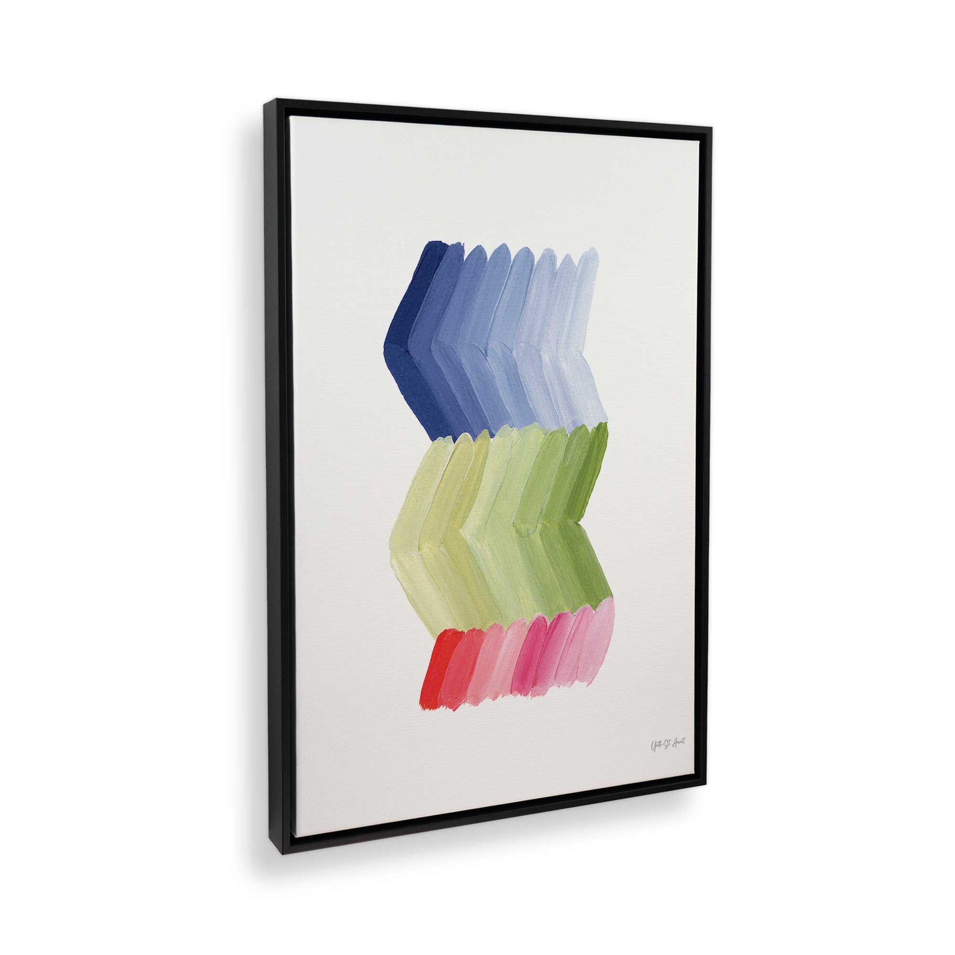[Color:Satin Black], Picture of the corner of the art