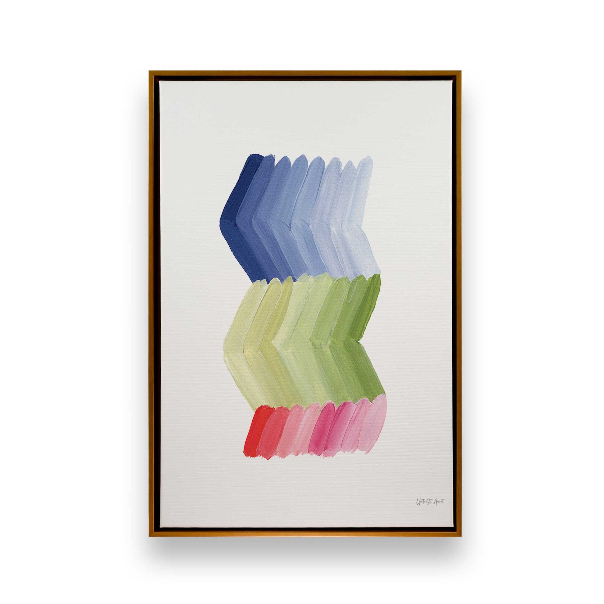 [Color:Polished Gold], Picture of art in a Polished Gold frame