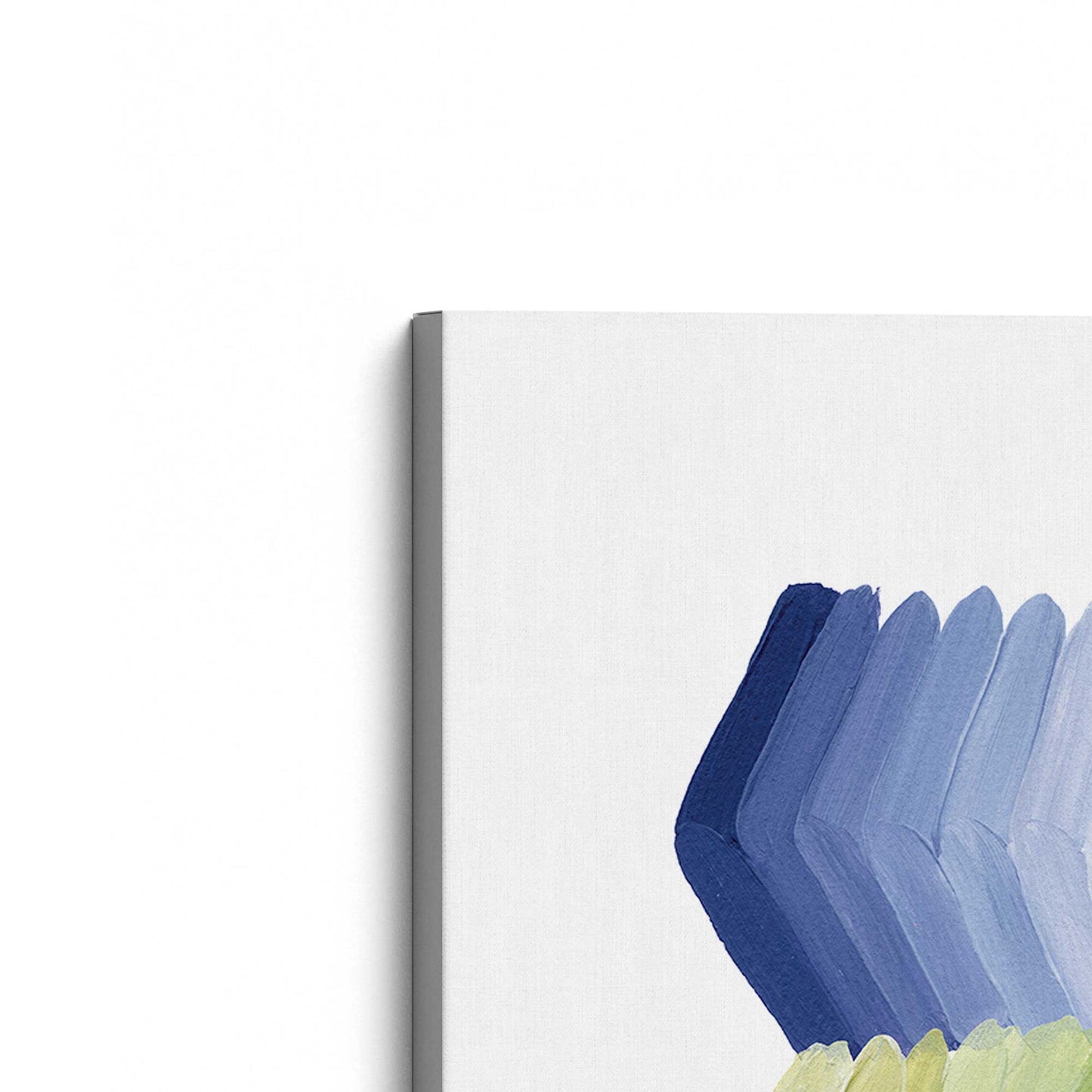 [Color:Stretched Canvas], Picture of the corner of the art