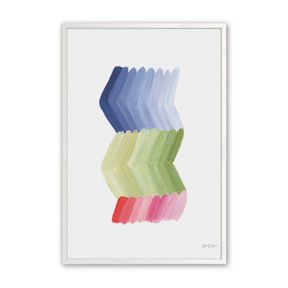 [Color:Opaque White], Picture of art in a Opaque White frame