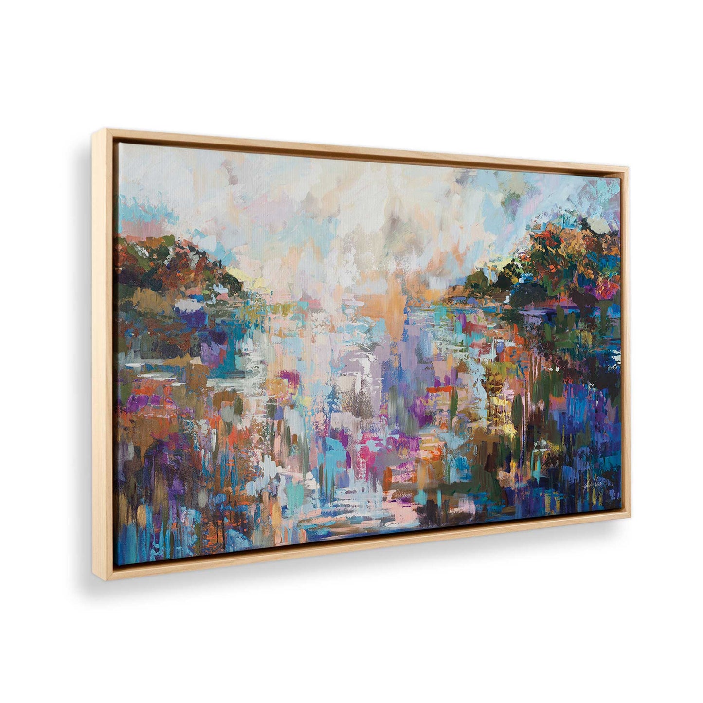[Color:American Maple], Picture of the corner of the art