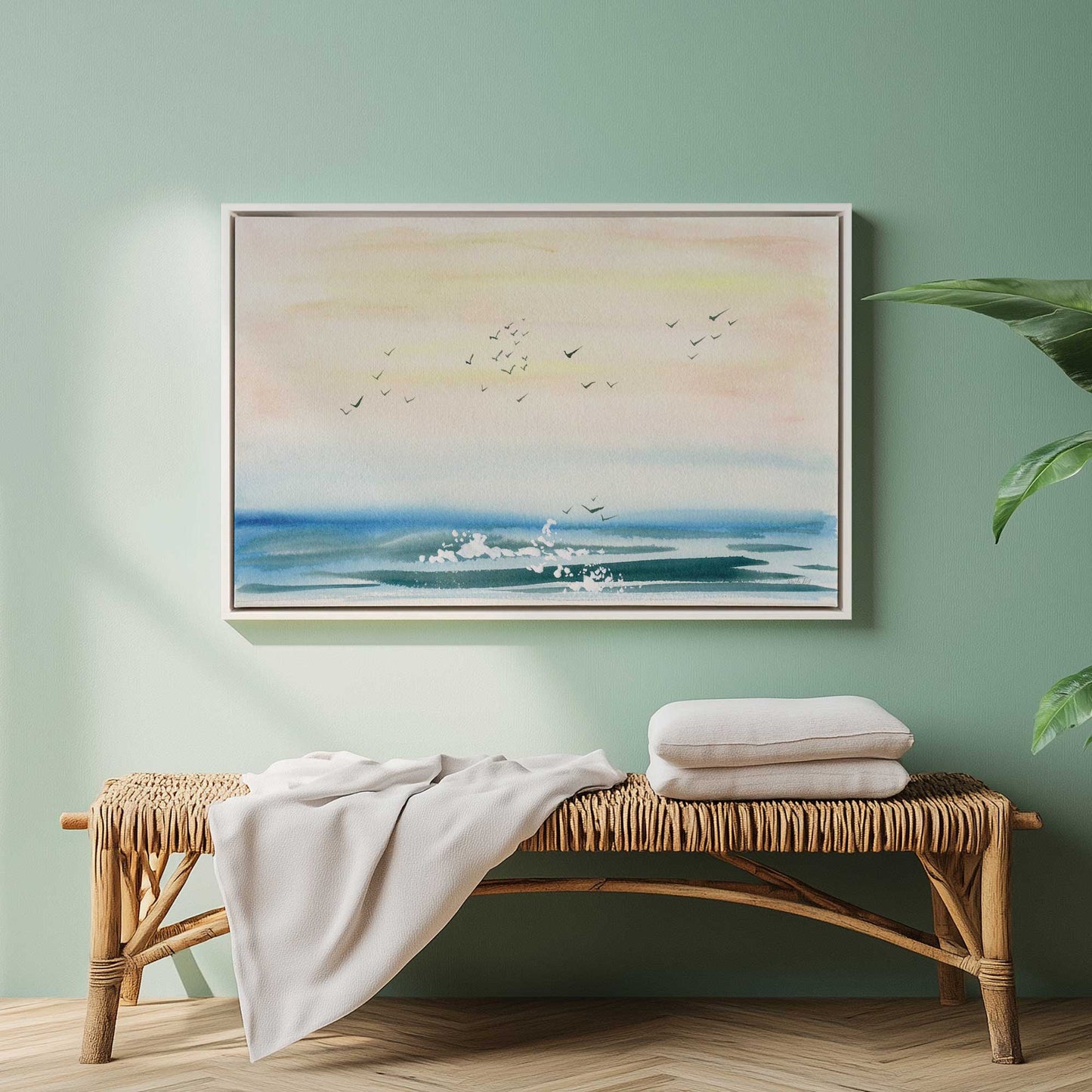Picture of art in a room