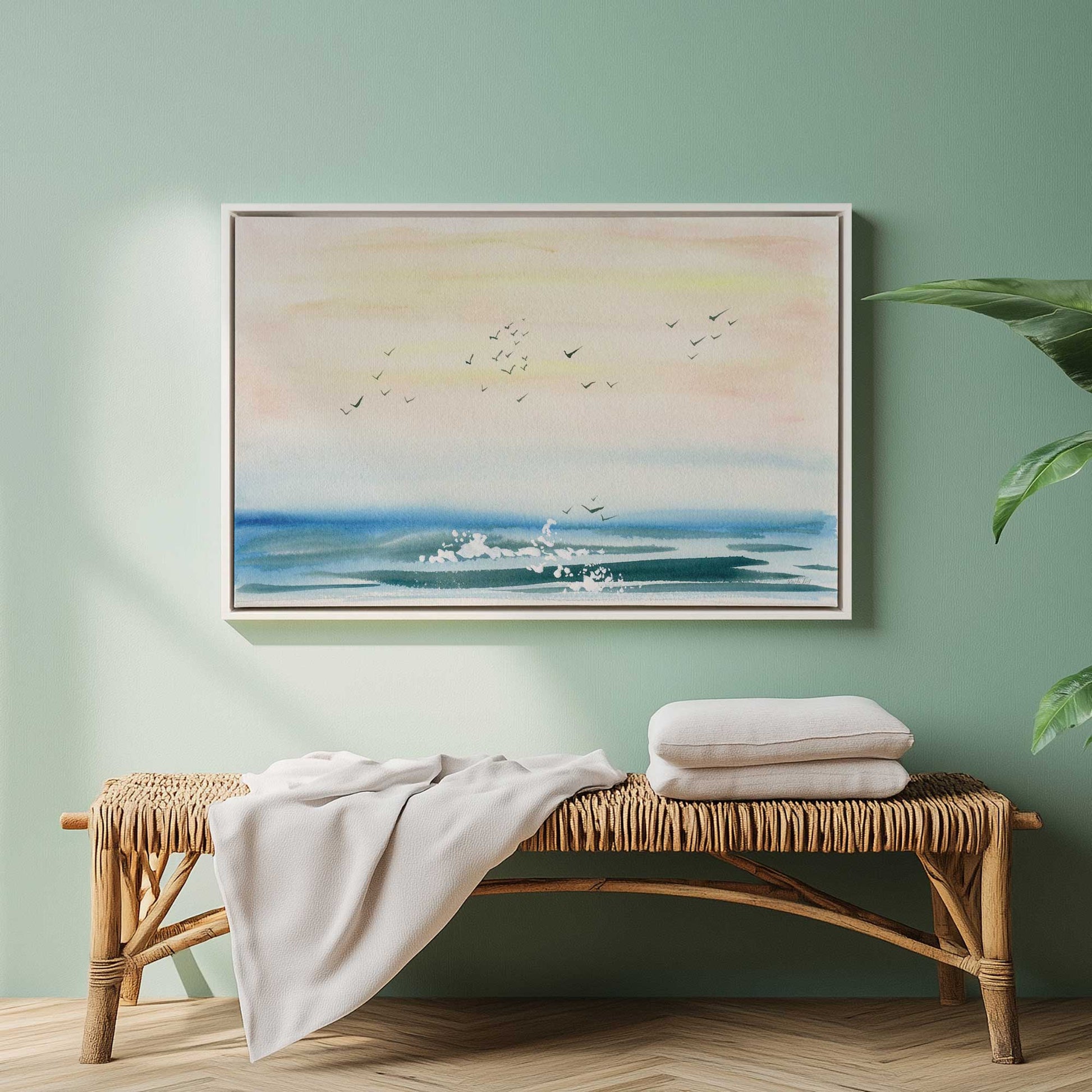 Picture of art in a room
