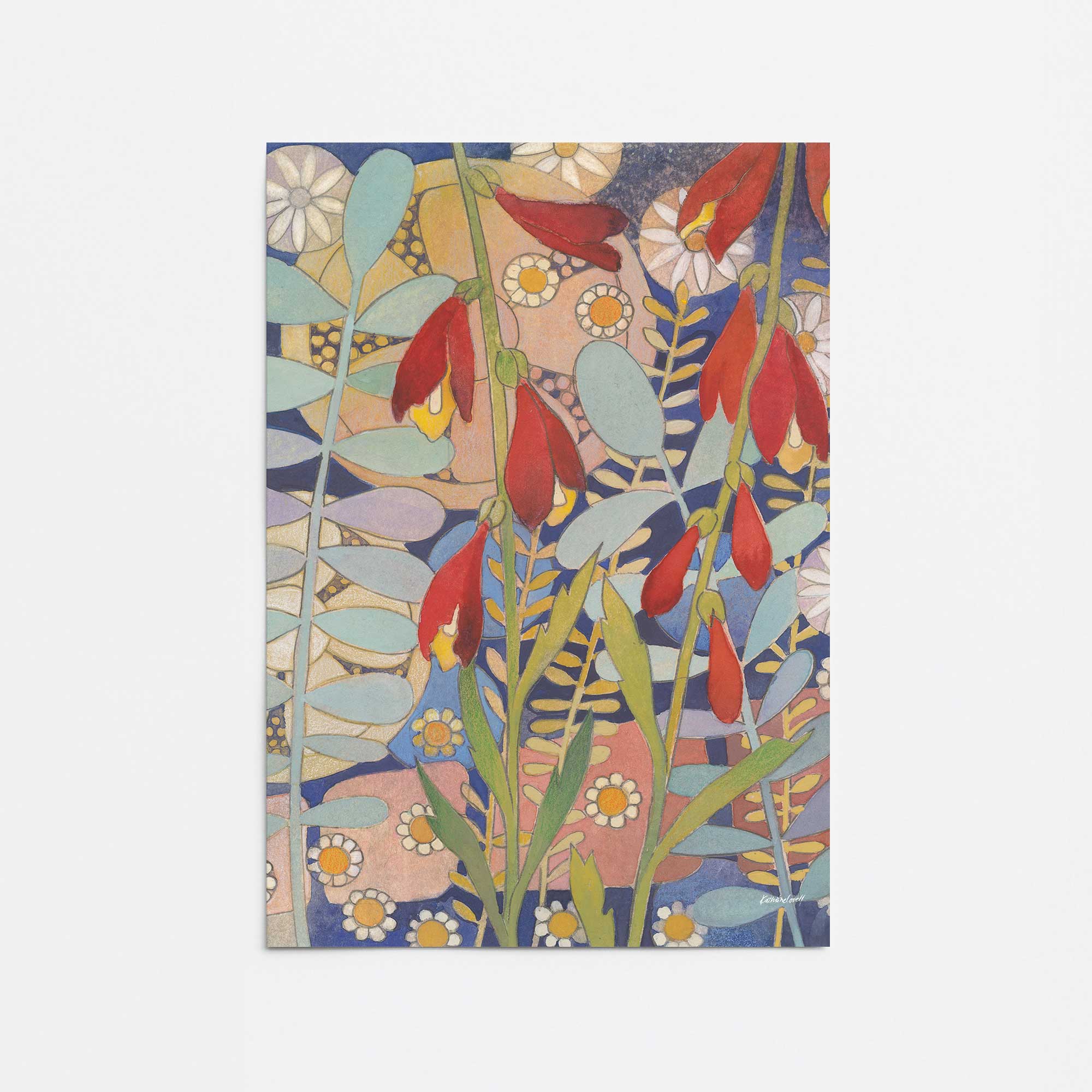 Wildflowers with a Side of Whimsy I Art Print – Wall Art Co