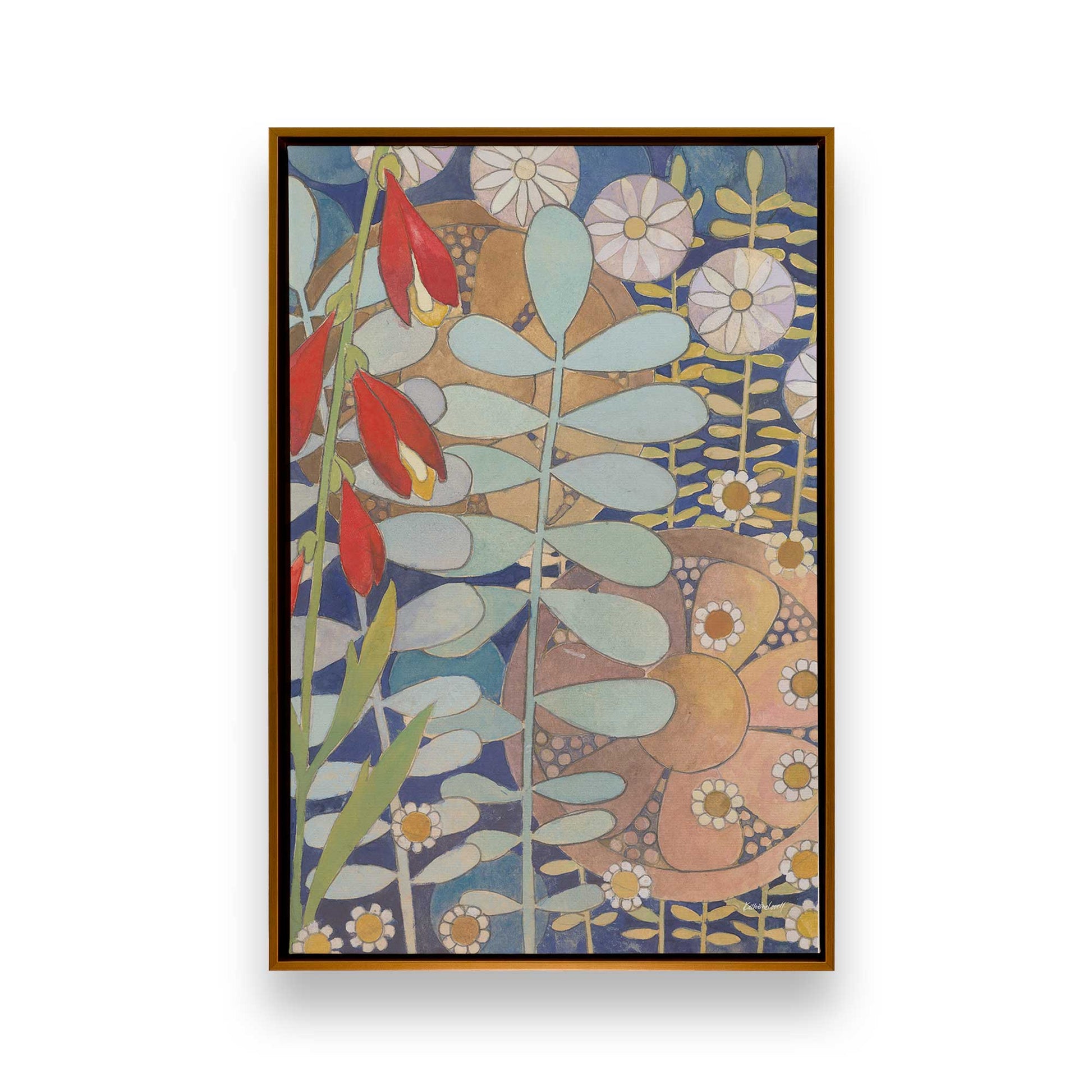 [Color:Polished Gold], Picture of art in a Polished Gold frame