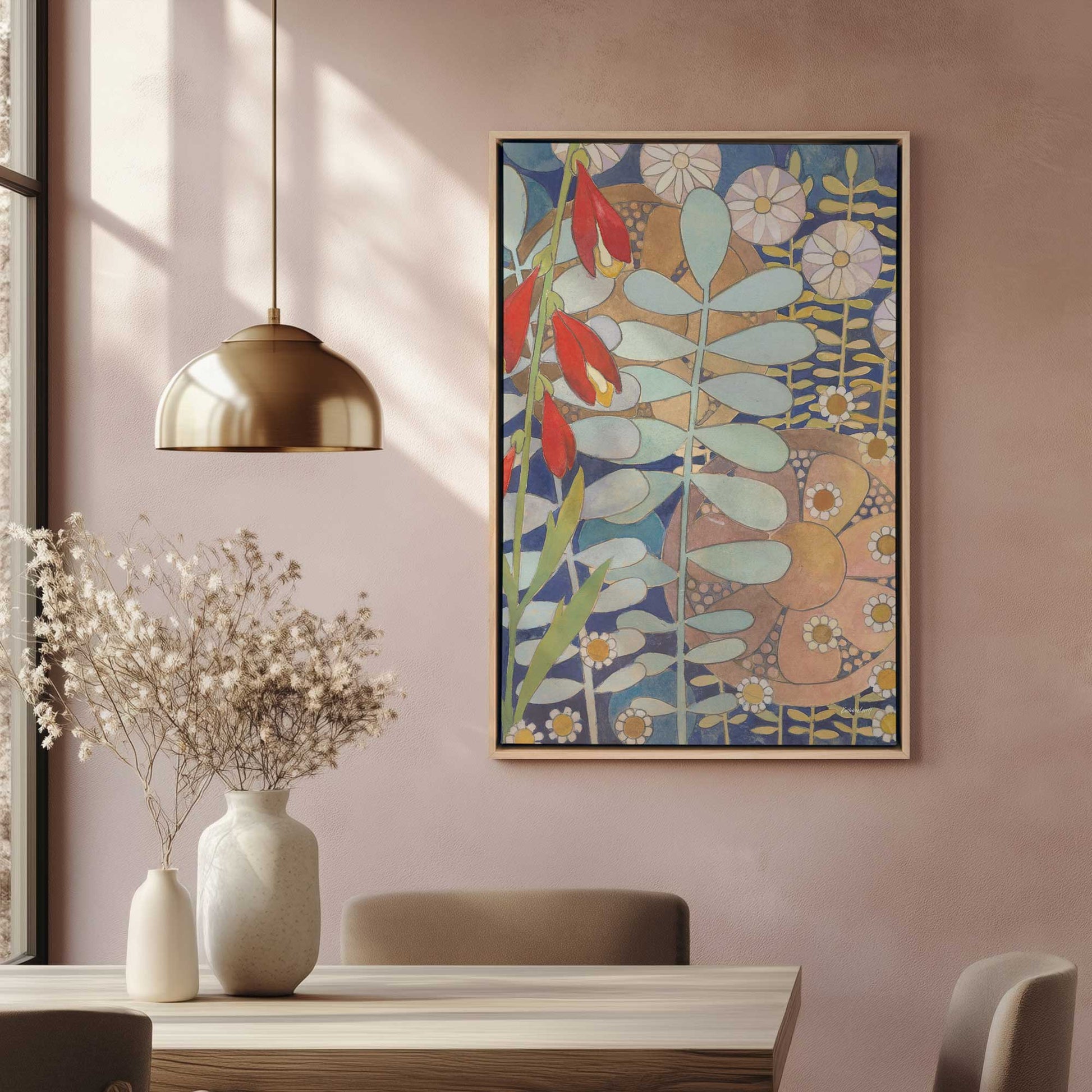 Picture of art in a room
