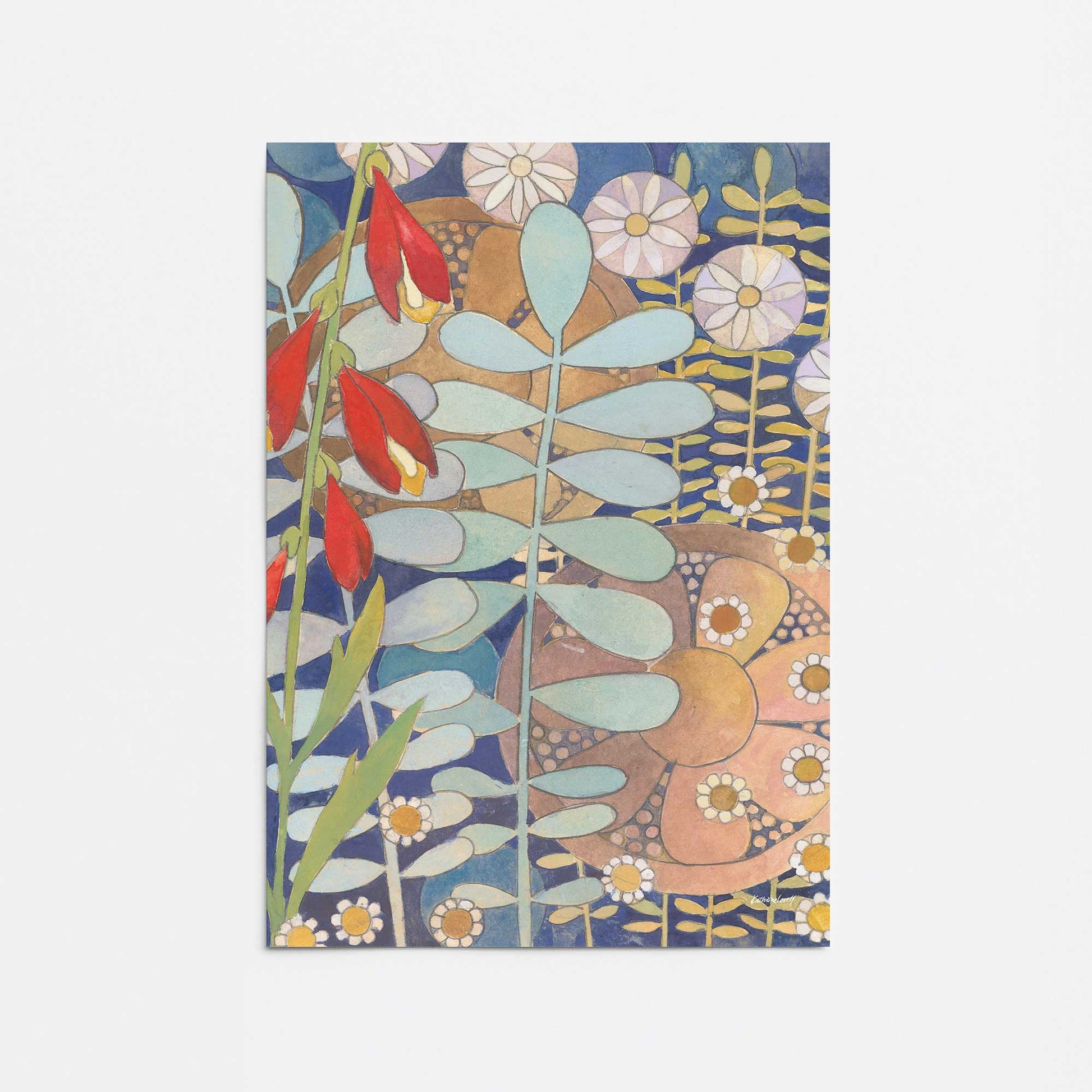 [Color:Rolled Print], Picture of close up of art