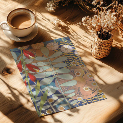 [Color:Rolled Print], Picture of close up of art