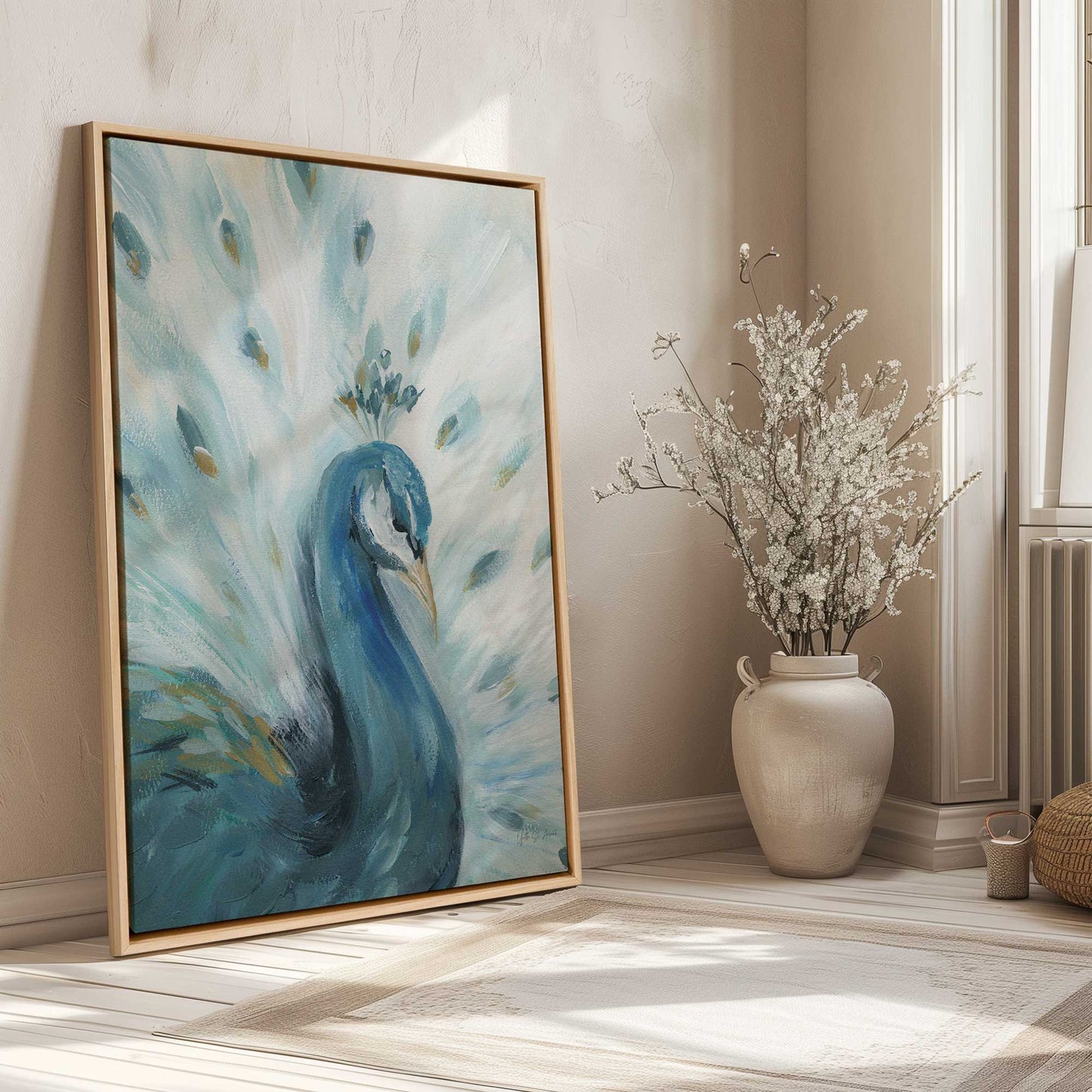 Picture of art in a room