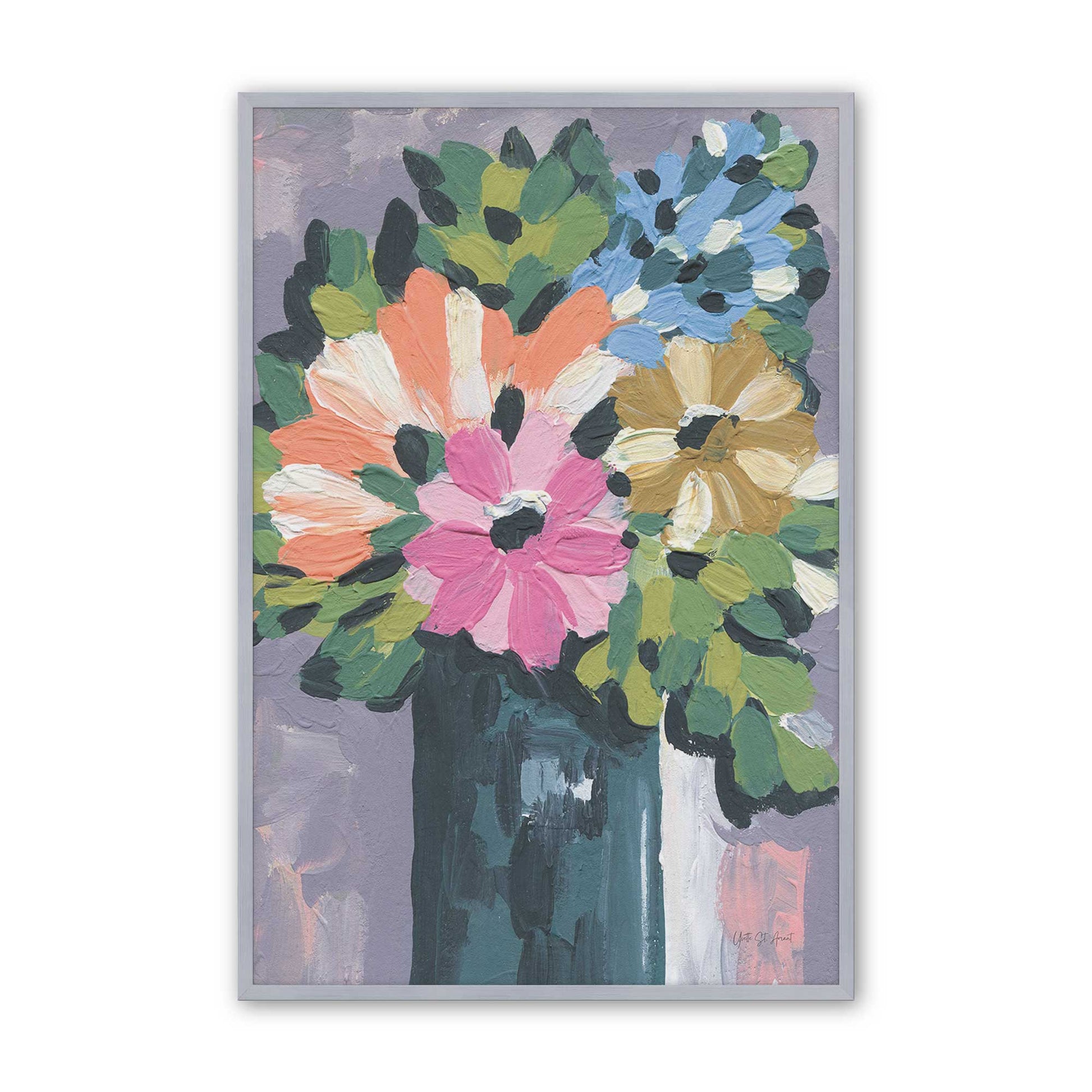 [Color:Polished Chrome], Picture of art in a Polished Chrome frame