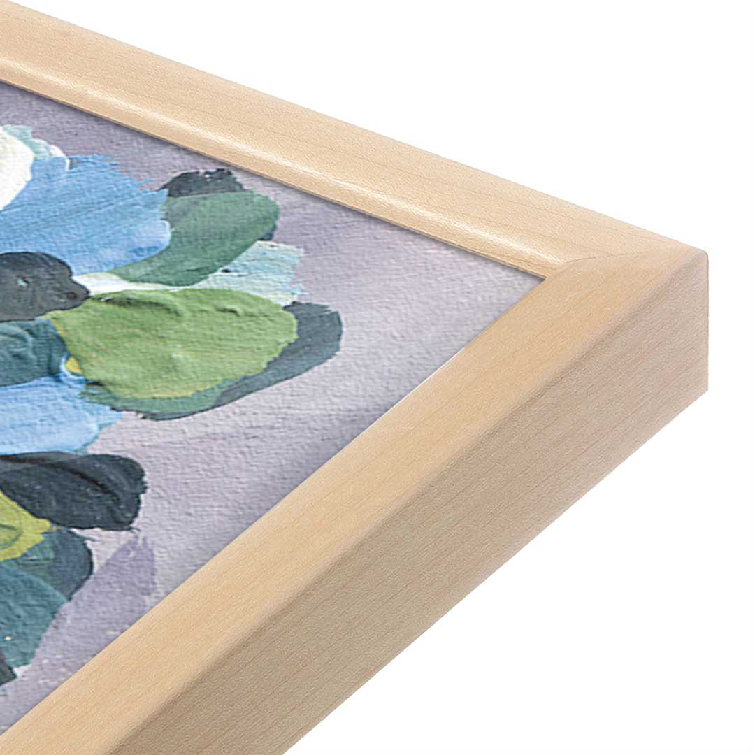 [Color:Raw Maple], Picture of art in a Raw Maple frame at an angle