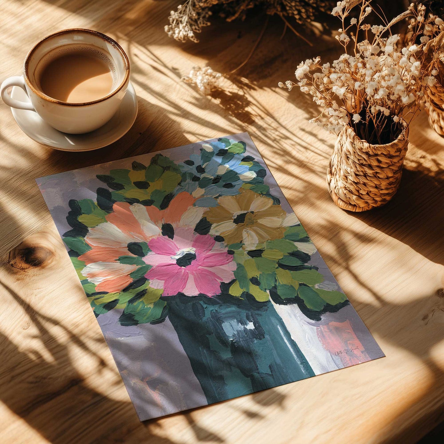 [Color:Rolled Print], Picture of close up of art