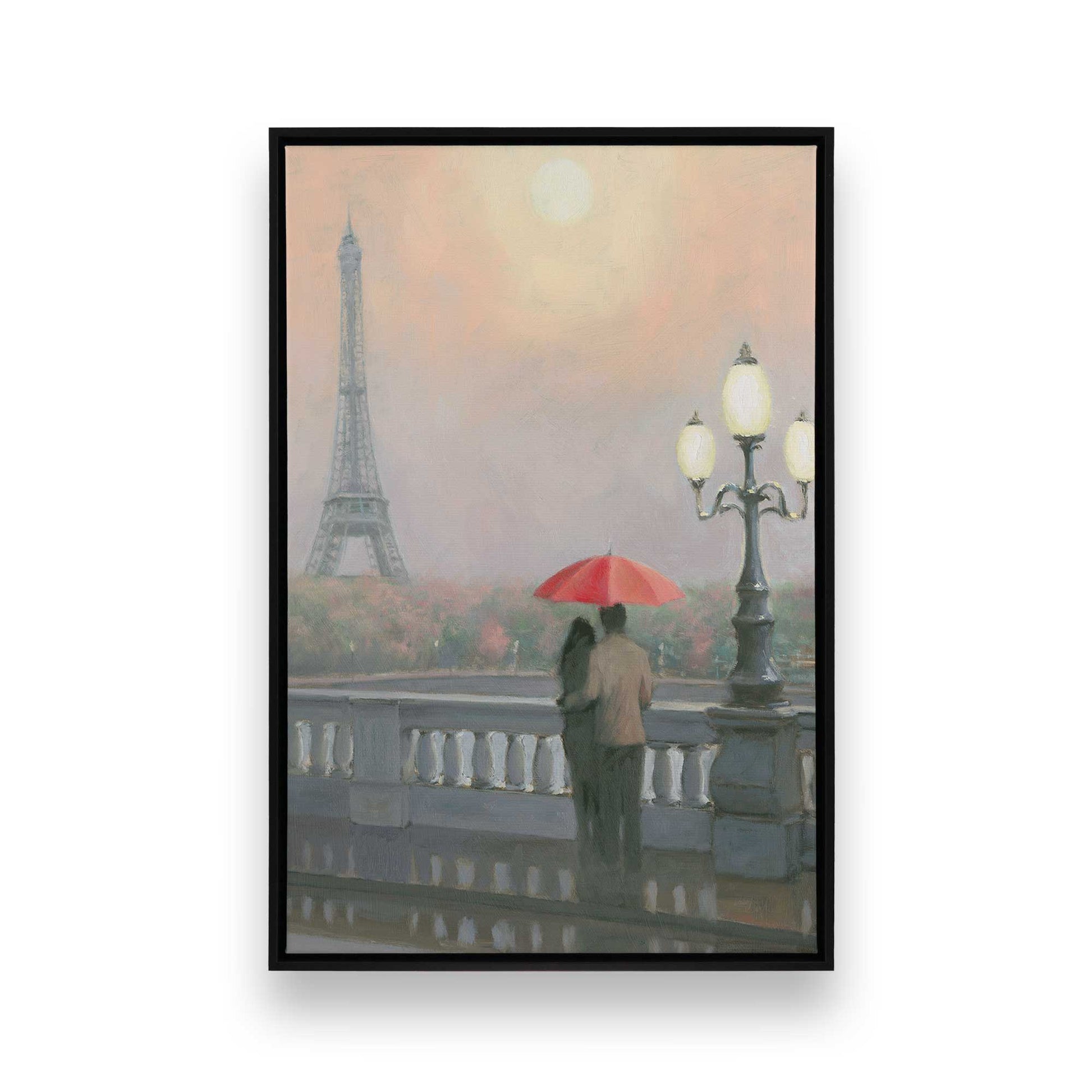 [Color:Satin Black], Picture of art in a Satin Black frame