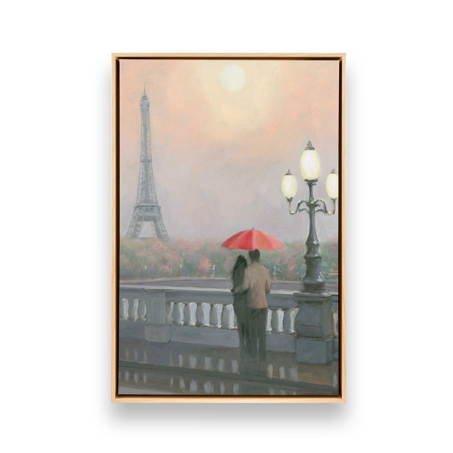 [Color:American Maple], Picture of art in a American Maple frame