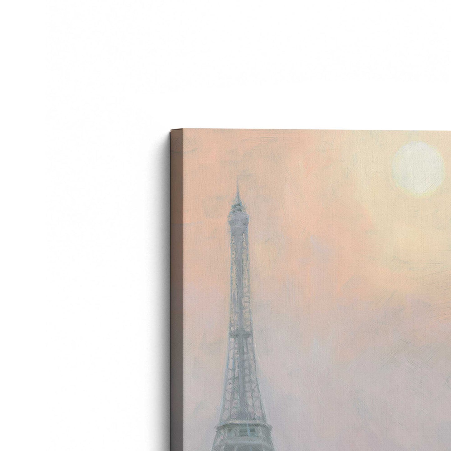 [Color:Stretched Canvas], Picture of the corner of the art