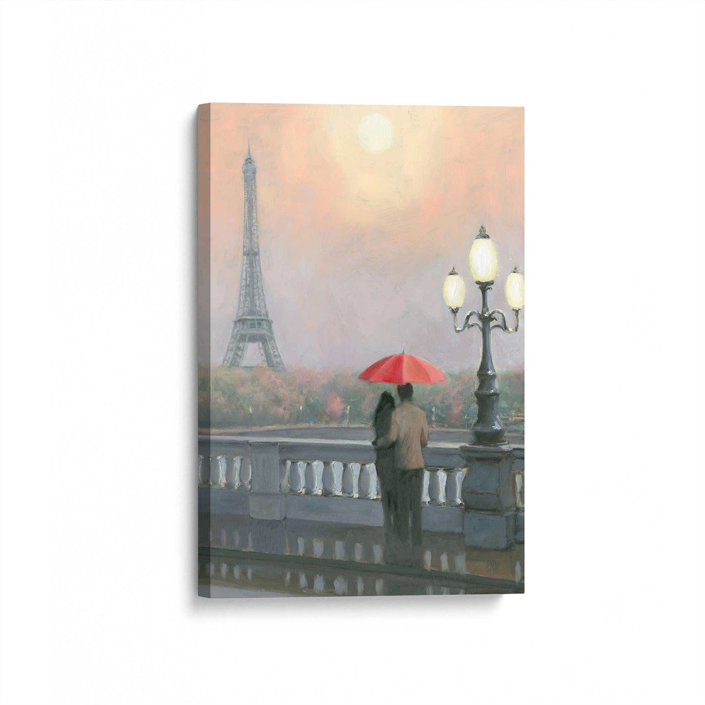 [Color:Stretched Canvas], Picture of art at an angle