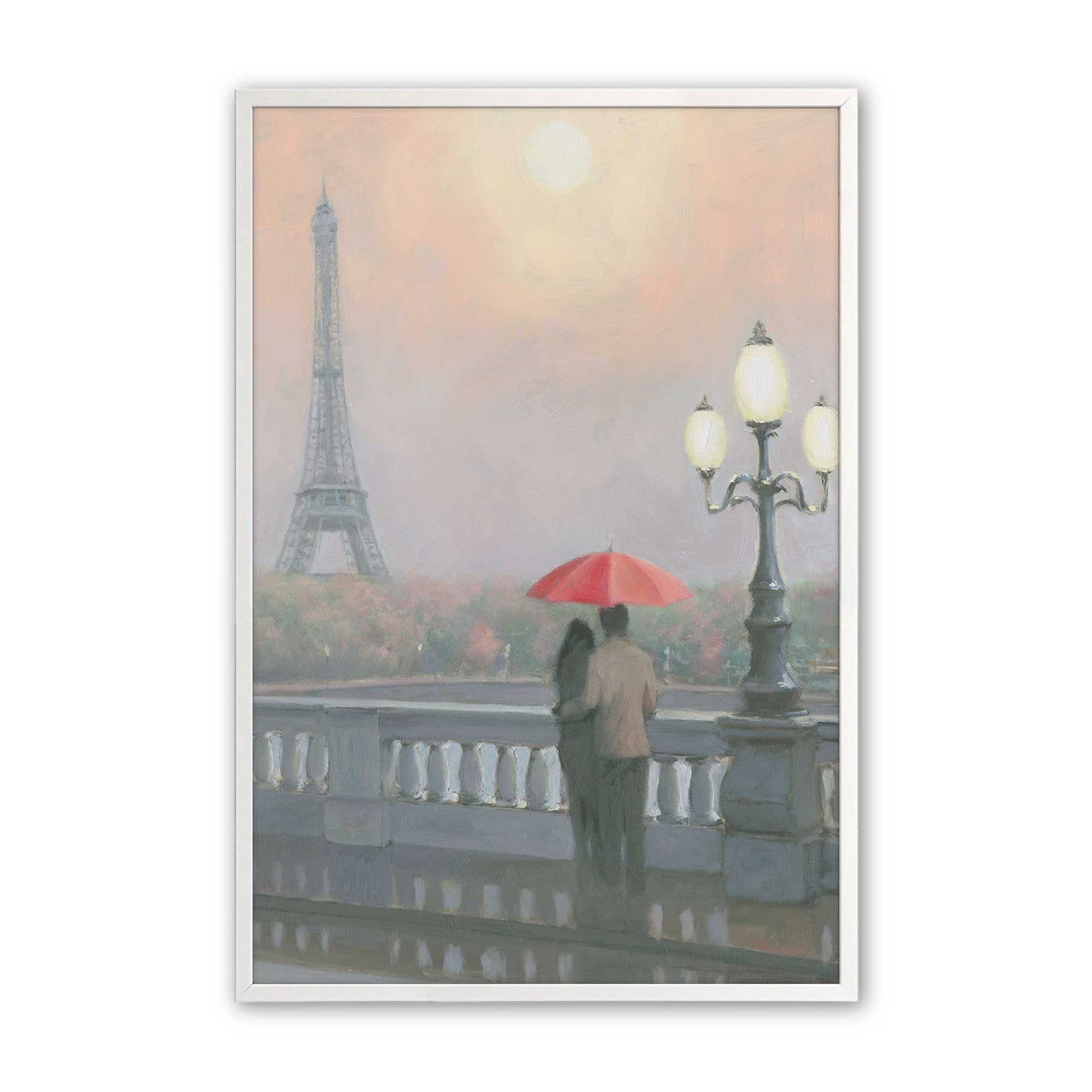 [Color:Opaque White], Picture of art in a Opaque White frame