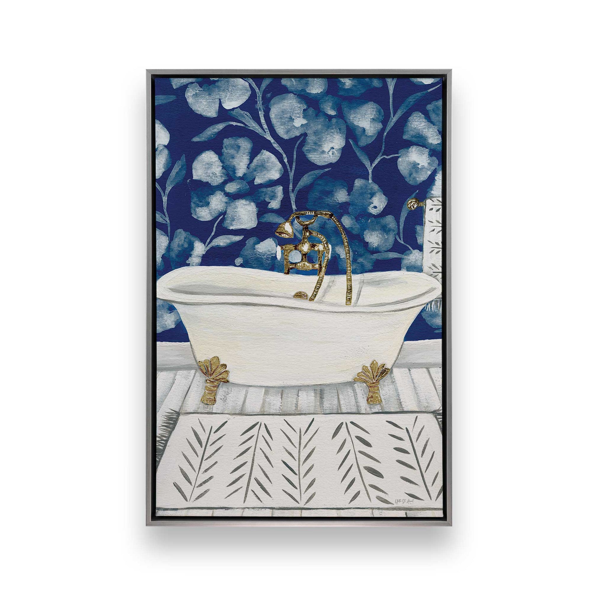 [Color:Polished Chrome], Picture of art in a Polished Chrome frame